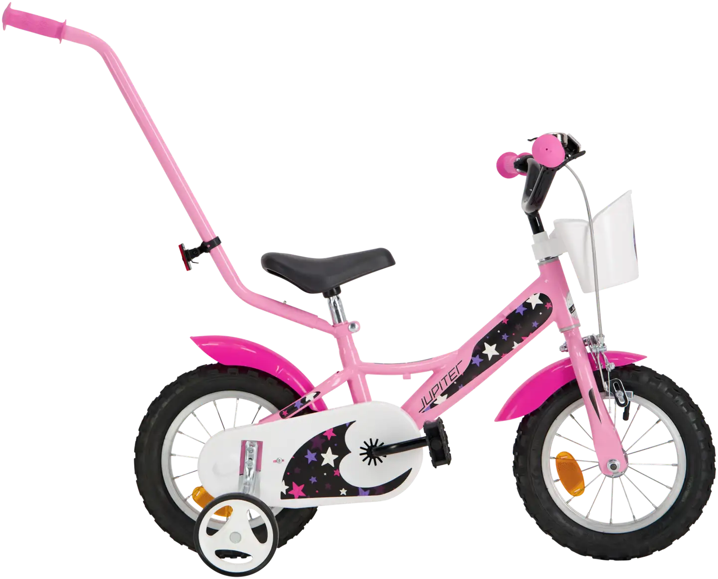 Jupiter Star 12" polkupyörä 1-vaihde runko 23 cm vaaleanpunainen - 1