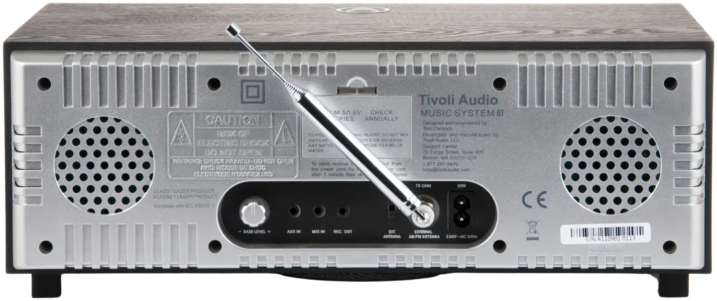 Tivoli Audio Bluetooth-musiikkijärjestelmä Music System BT musta - 3