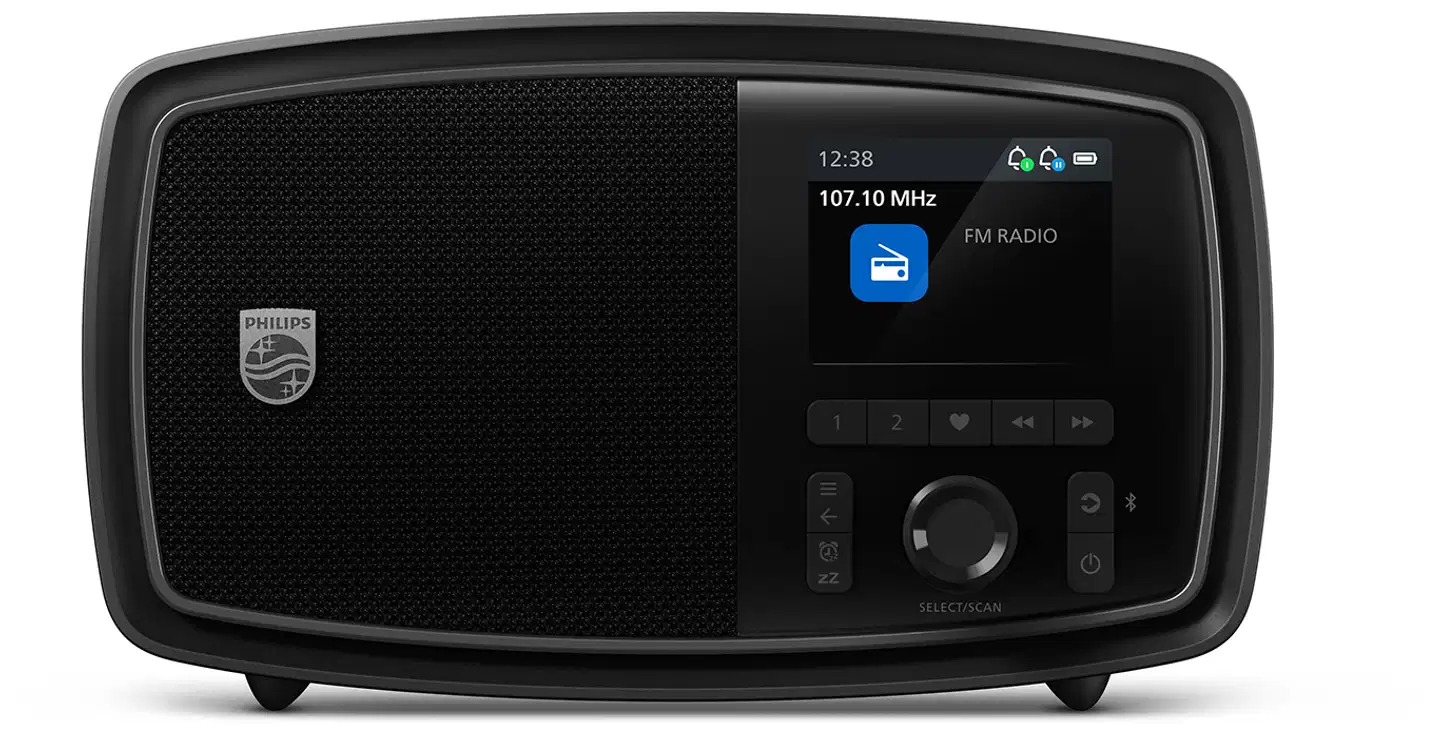 Philips radio Bluetooth suoratoistolla TAV2000FB/00 musta - 1