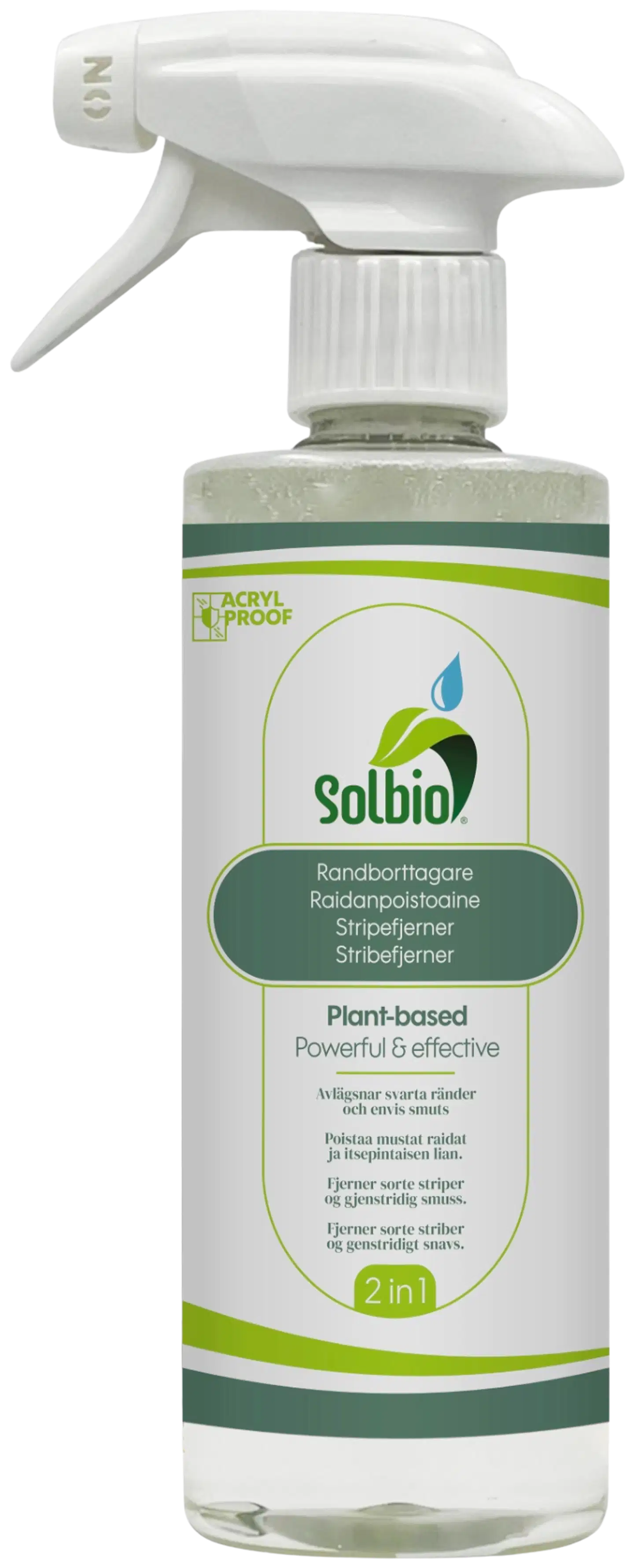 Solbio Mustien raitojen poistaja 500 ml