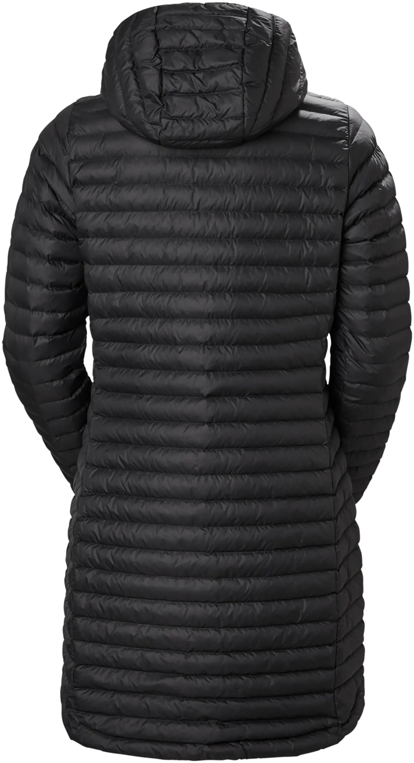 Helly Hansen naisten pitkä kevytvanutakki Sirdal Long 63073 - BLACK - 2