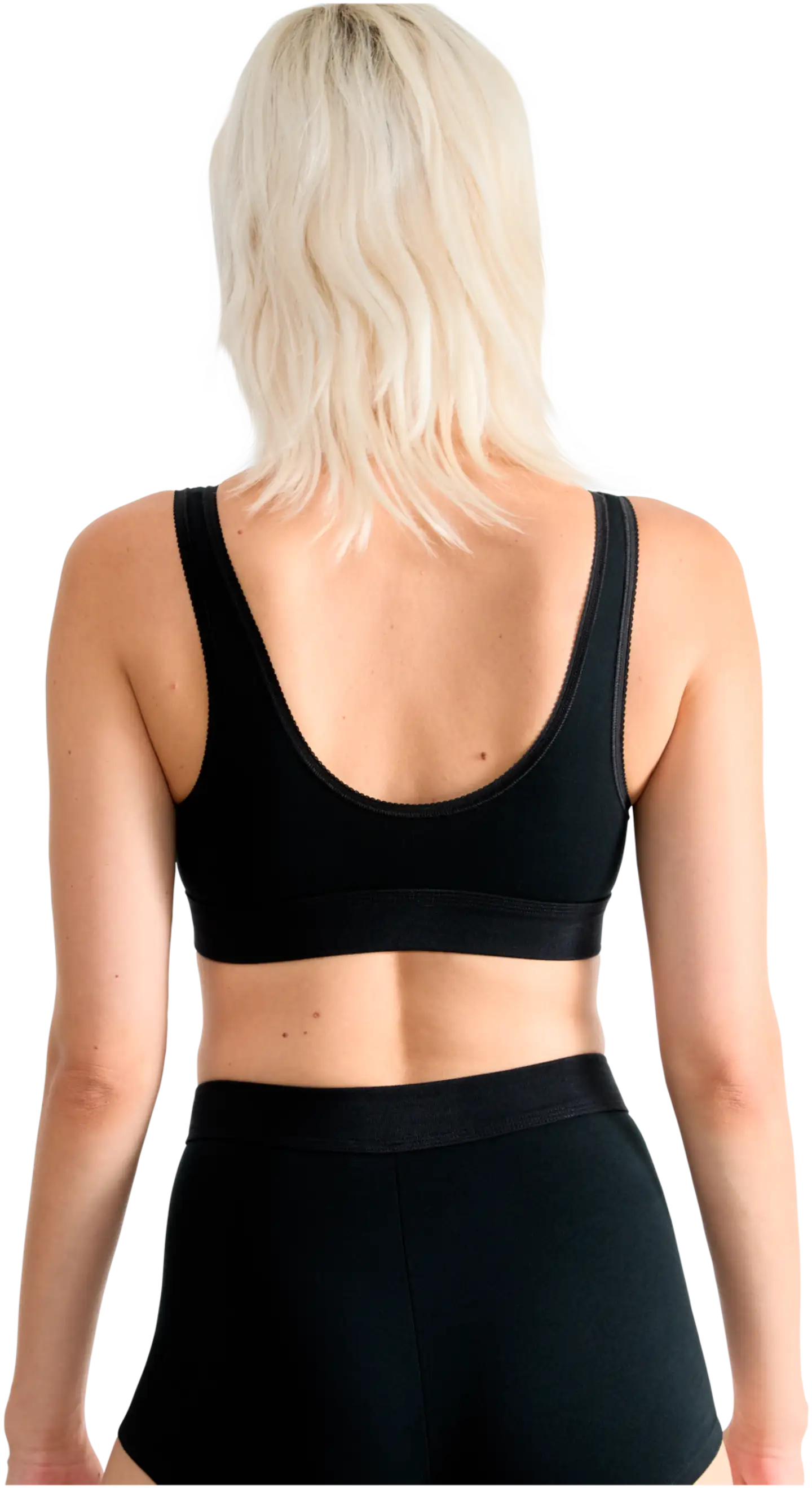 Sloggi naisten Double Comfort T H Top - 0004-BLACK - 5