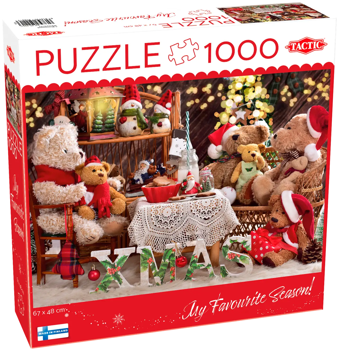 Tactic palapeli Teddy Bear Family 1000 palaa - 1