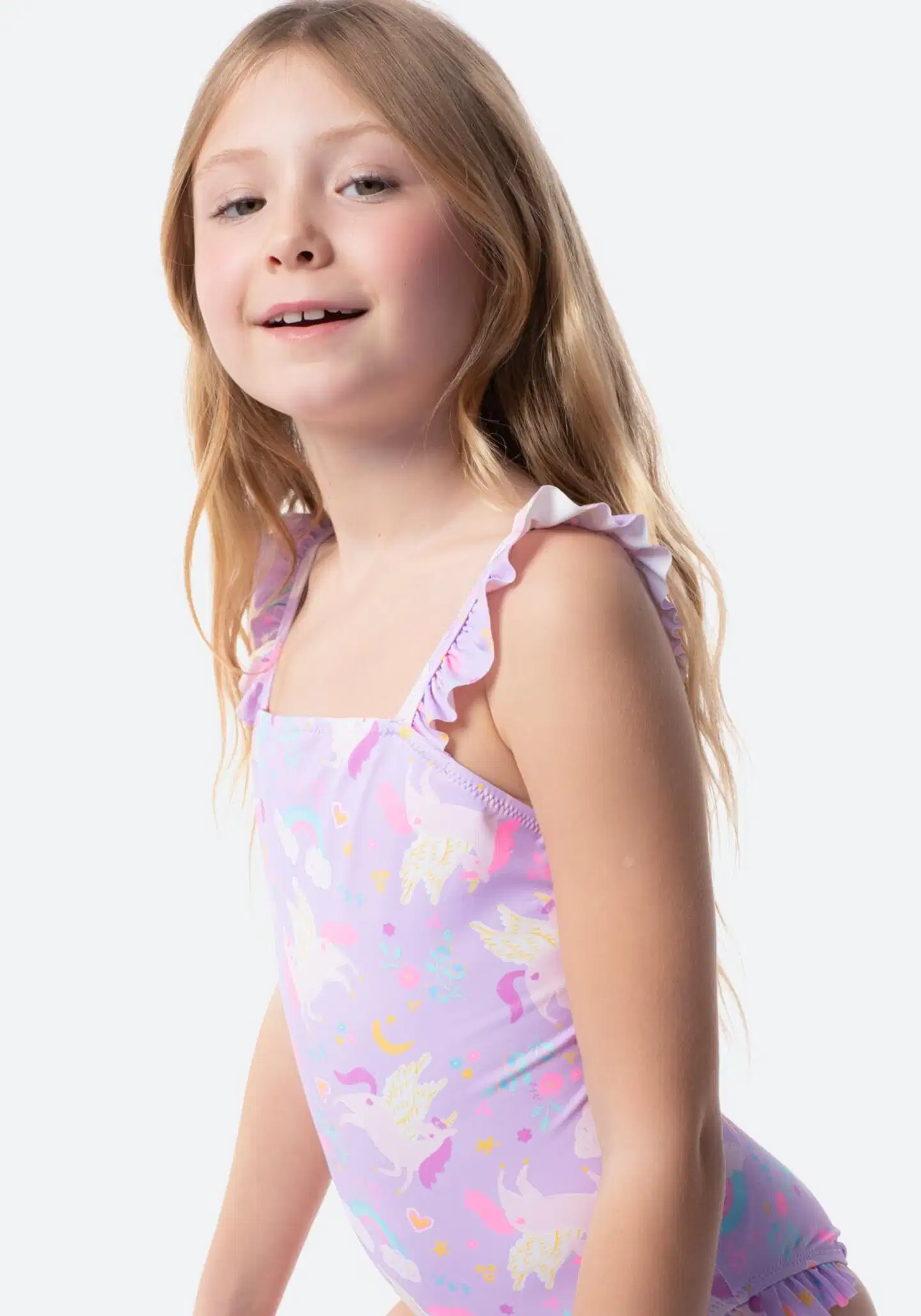 TEX lasten uimapuku I276497 - PURPLE LIGHT - 4