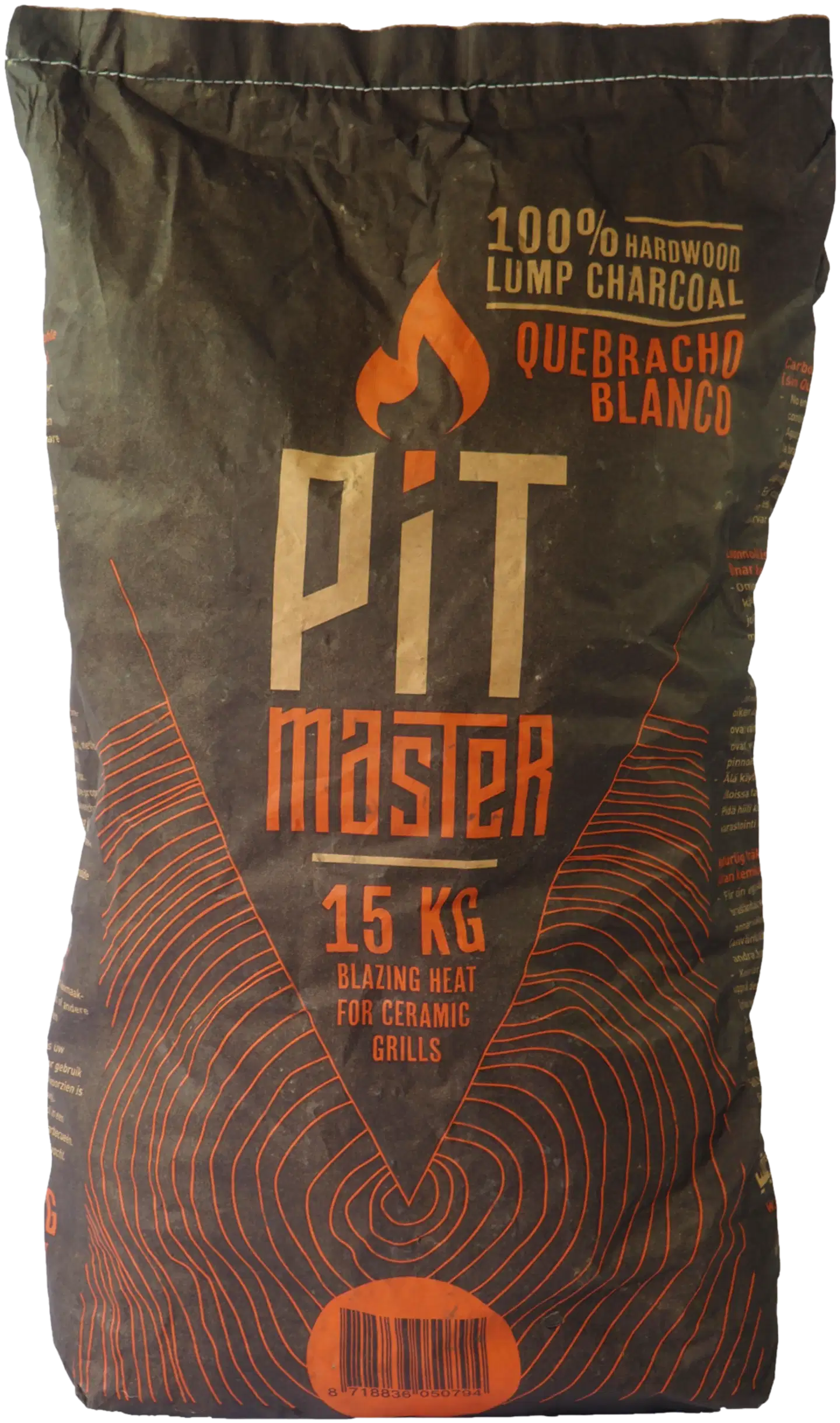 PitMaster Quebracho Blanco grillihiili 15 kg