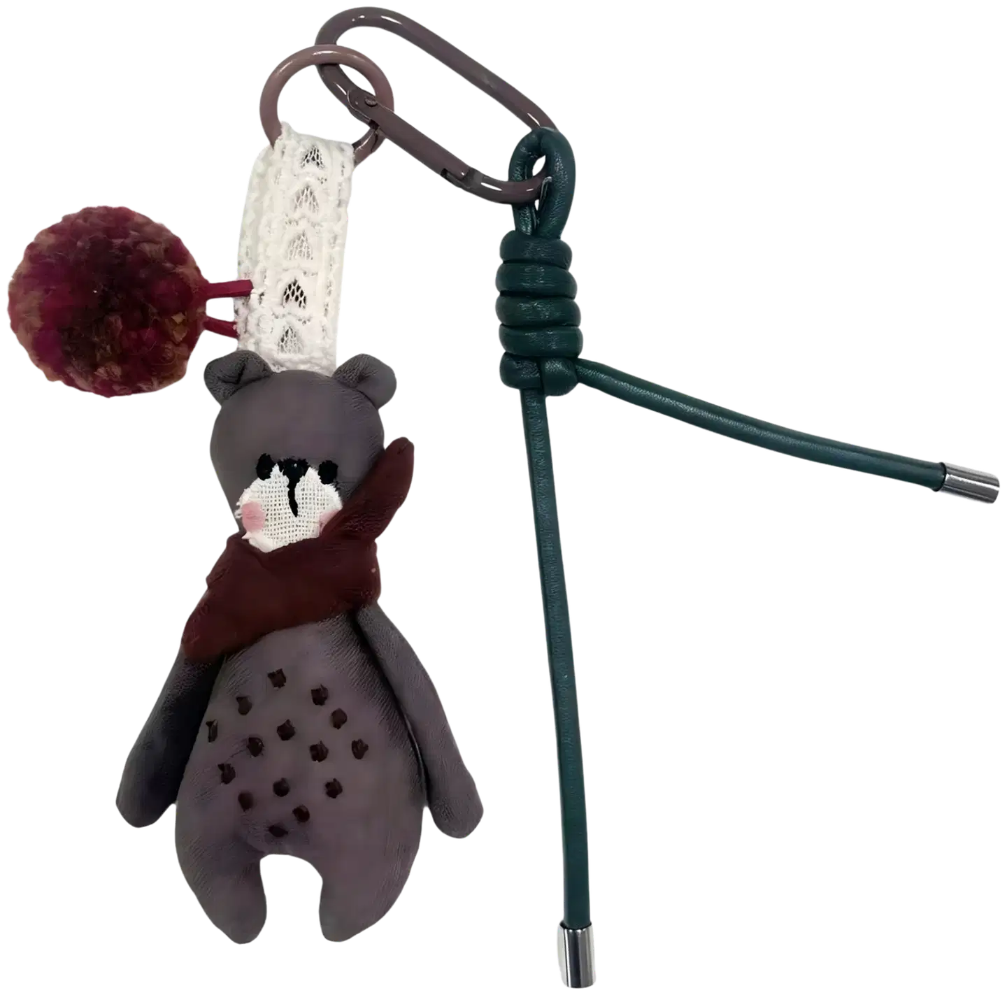 Laukkukoru bear charm