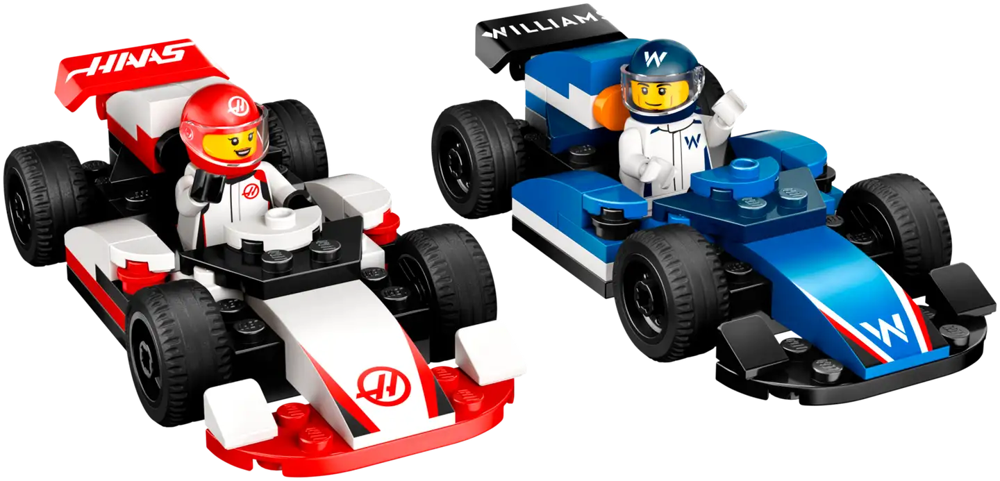 LEGO® City 60464 F1®-kilpa-autot Williams Racing ja Haas F1® - 4