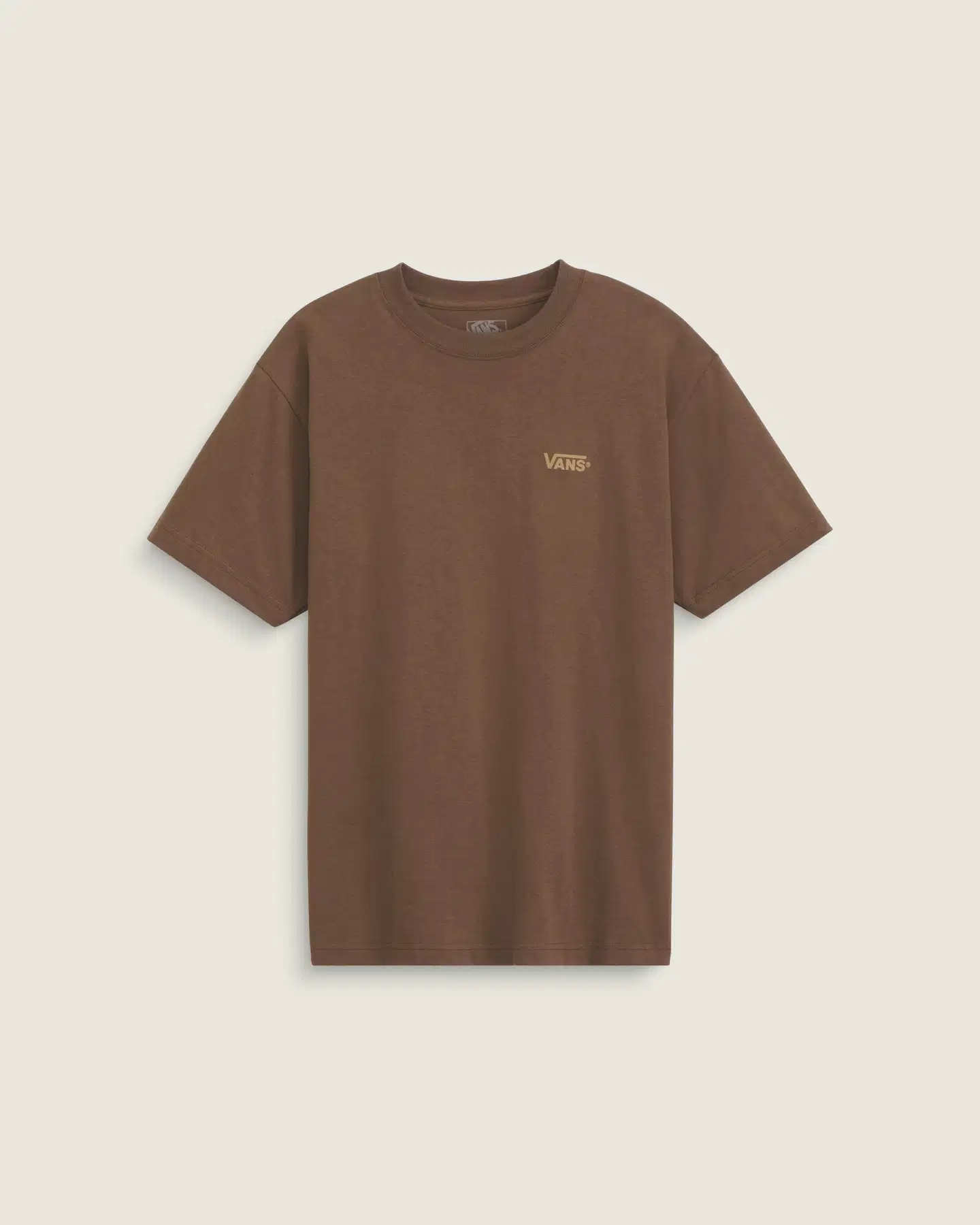 Vans miesten T-paita New Left Chest - Vintage Cocoa - 1