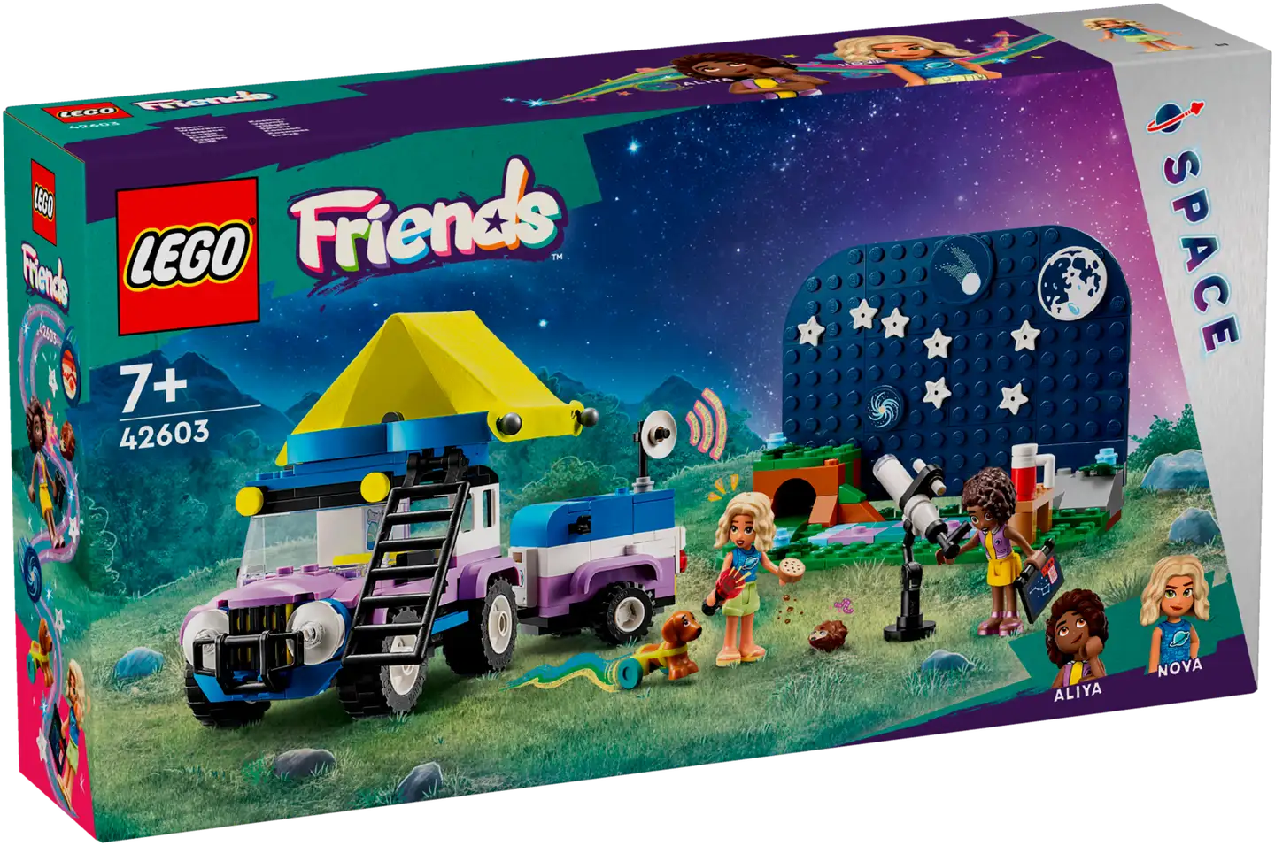 LEGO Friends 42603 Retkeilyauto tähtien katseluun - 1