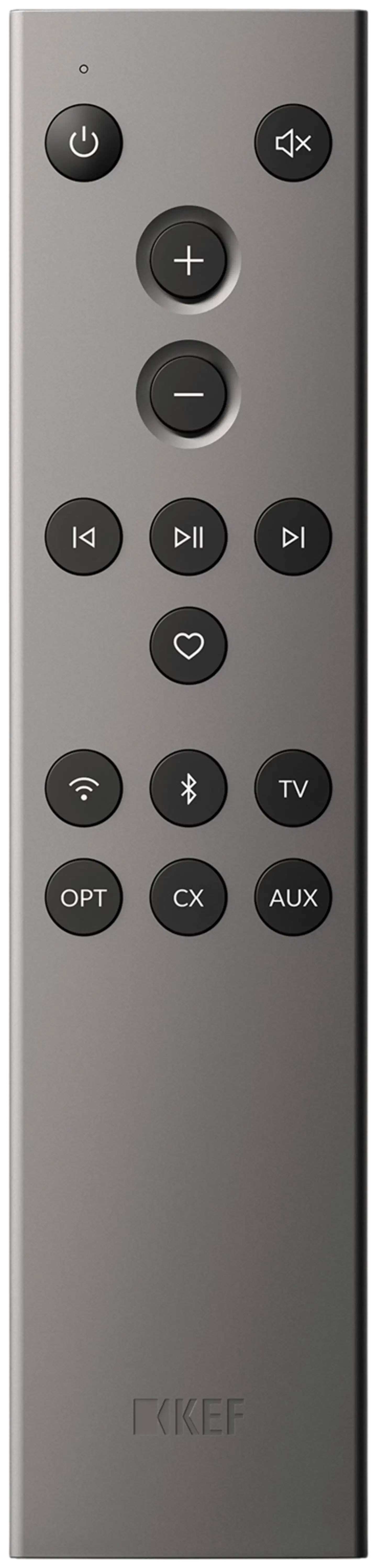 KEF kaukosäädin C3 REMOTE TITANIUM GREY - 1
