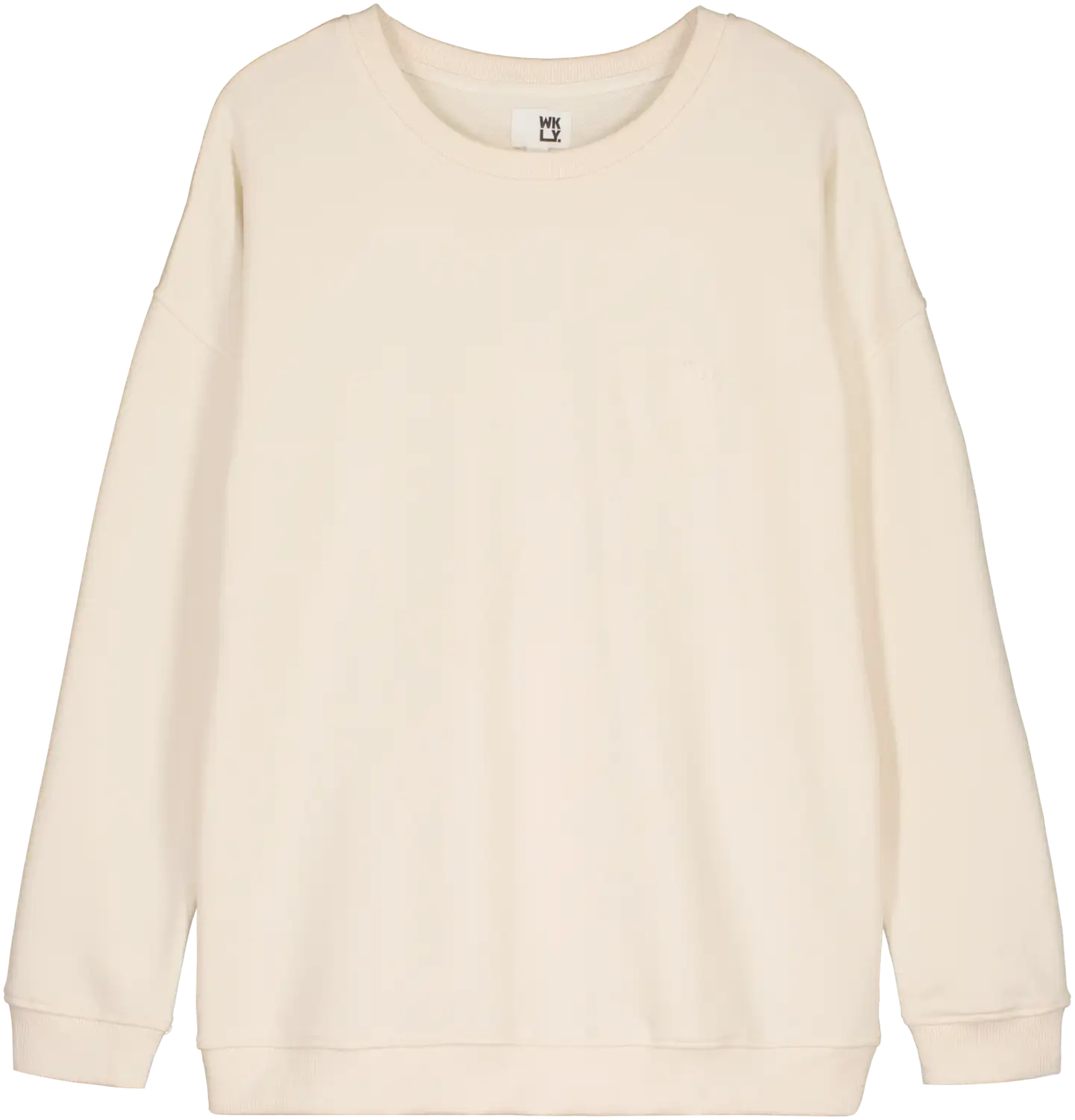 WKLY. naisten collegepusero 213W000112 - Off white - 1