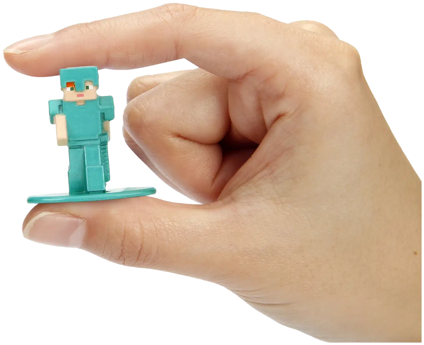 Jada Minecraft keräilyhahmot, 4 cm, metallia (die-cast), 18 kpl/pakkaus - 8