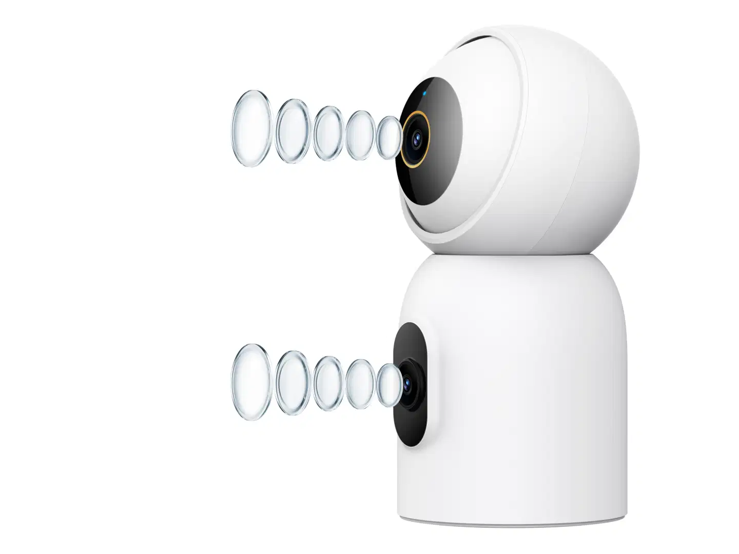 Imilab C30 Dual 3K+3K WiFi -valvontakamera kahdella objektiivilla sisäkäyttöön CMSXJ111A - 7