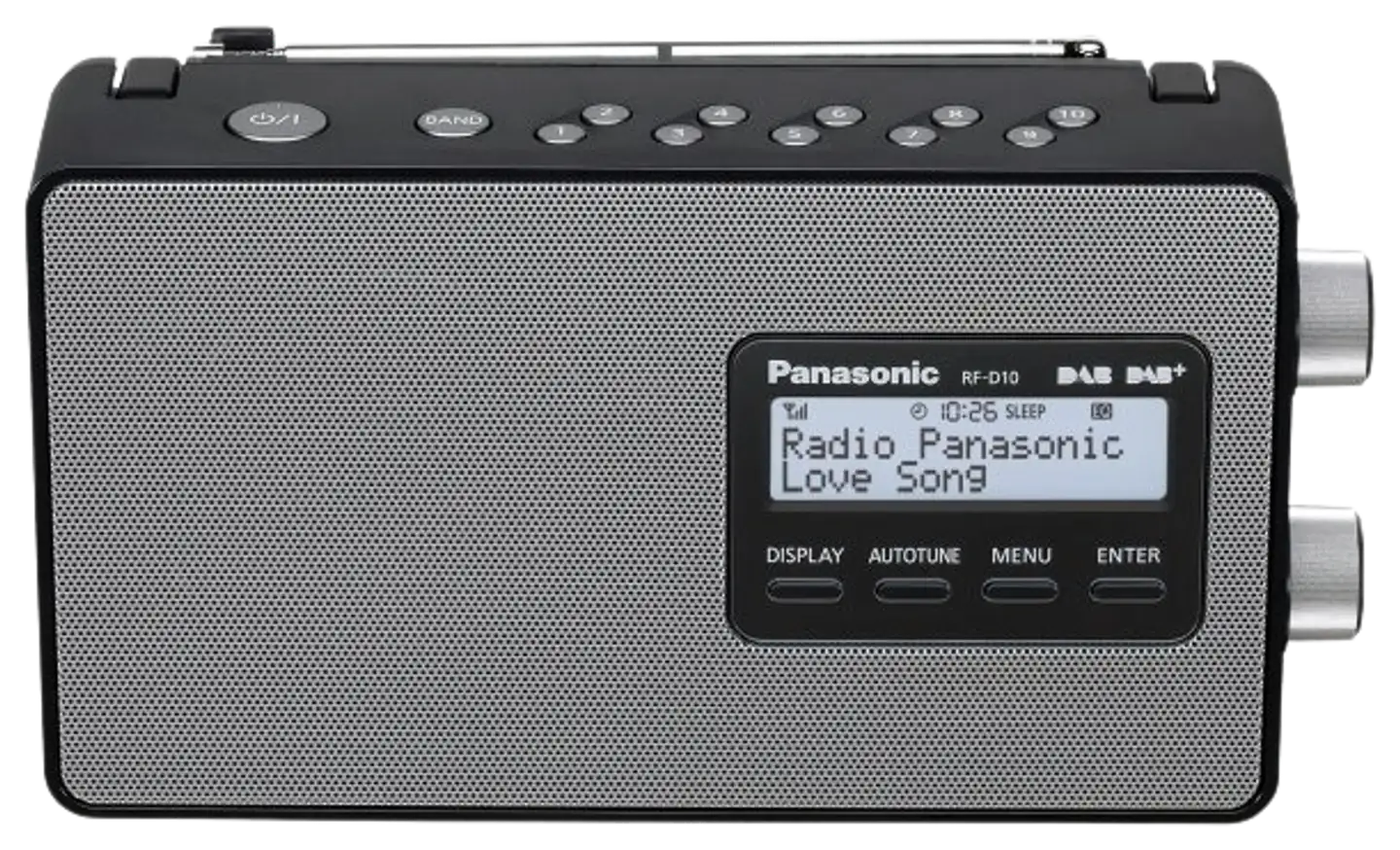 Panasonic radio RF-D10EG-K musta - 2