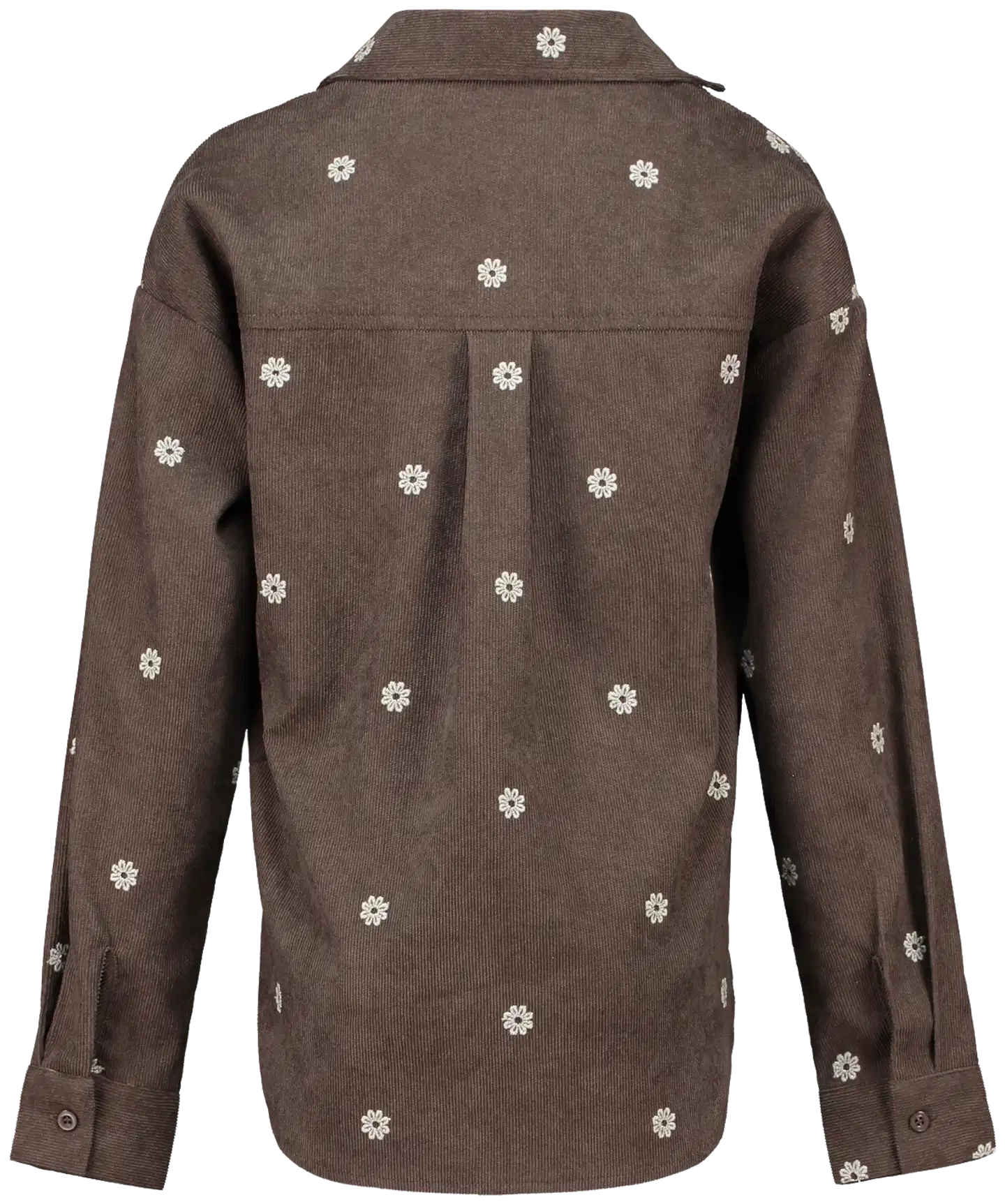 Hailys lasten paitapusero - brown flower - 3