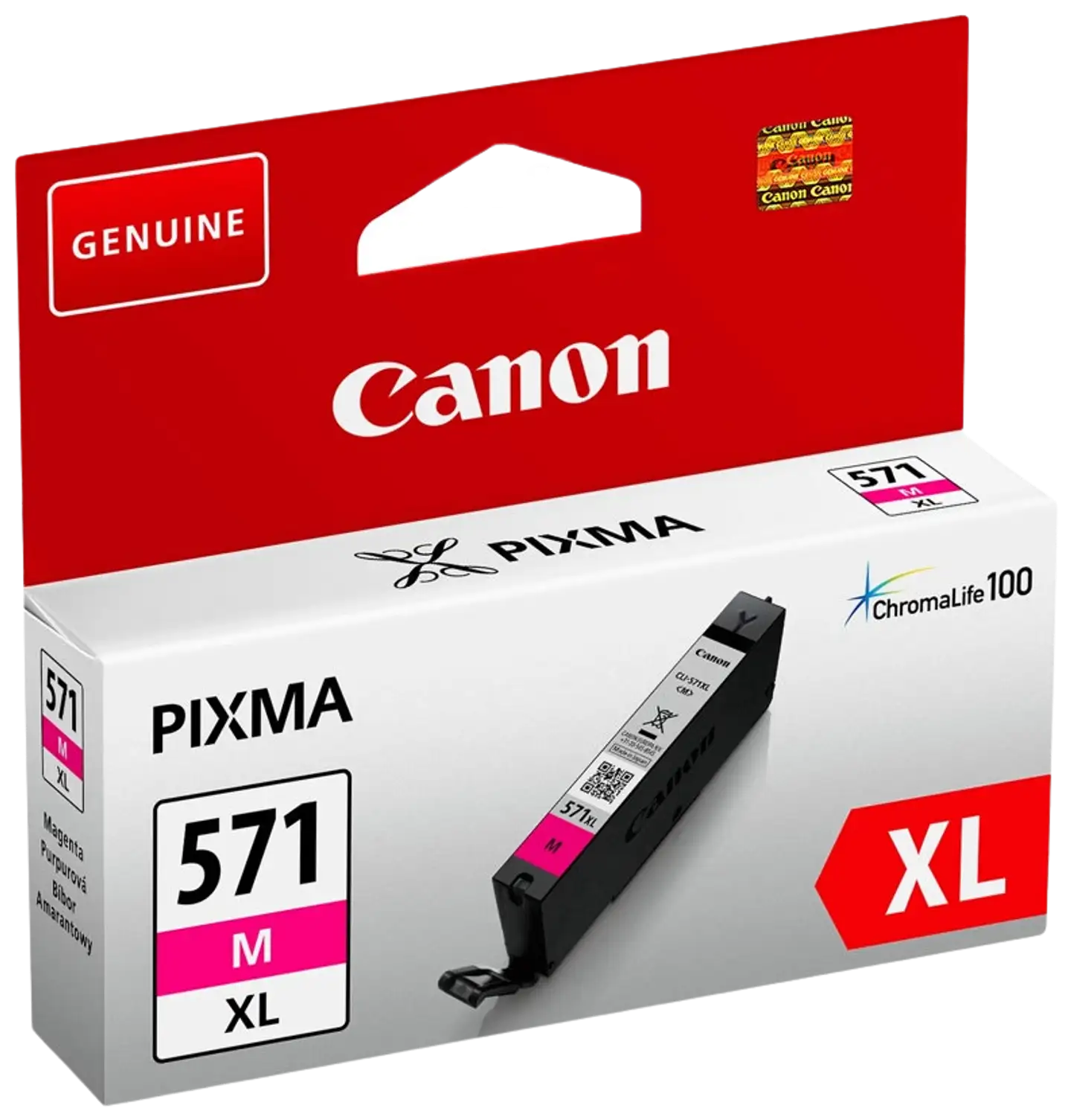 Canon Mustepatruuna CLI-571XL magenta - 3