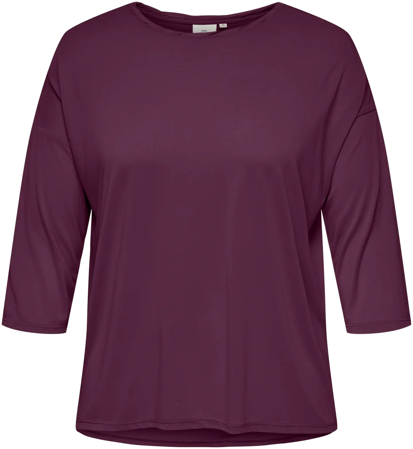 ONLY CARMAKOMA naisten trikoopaita Carhannah - Mauve Wine - 1