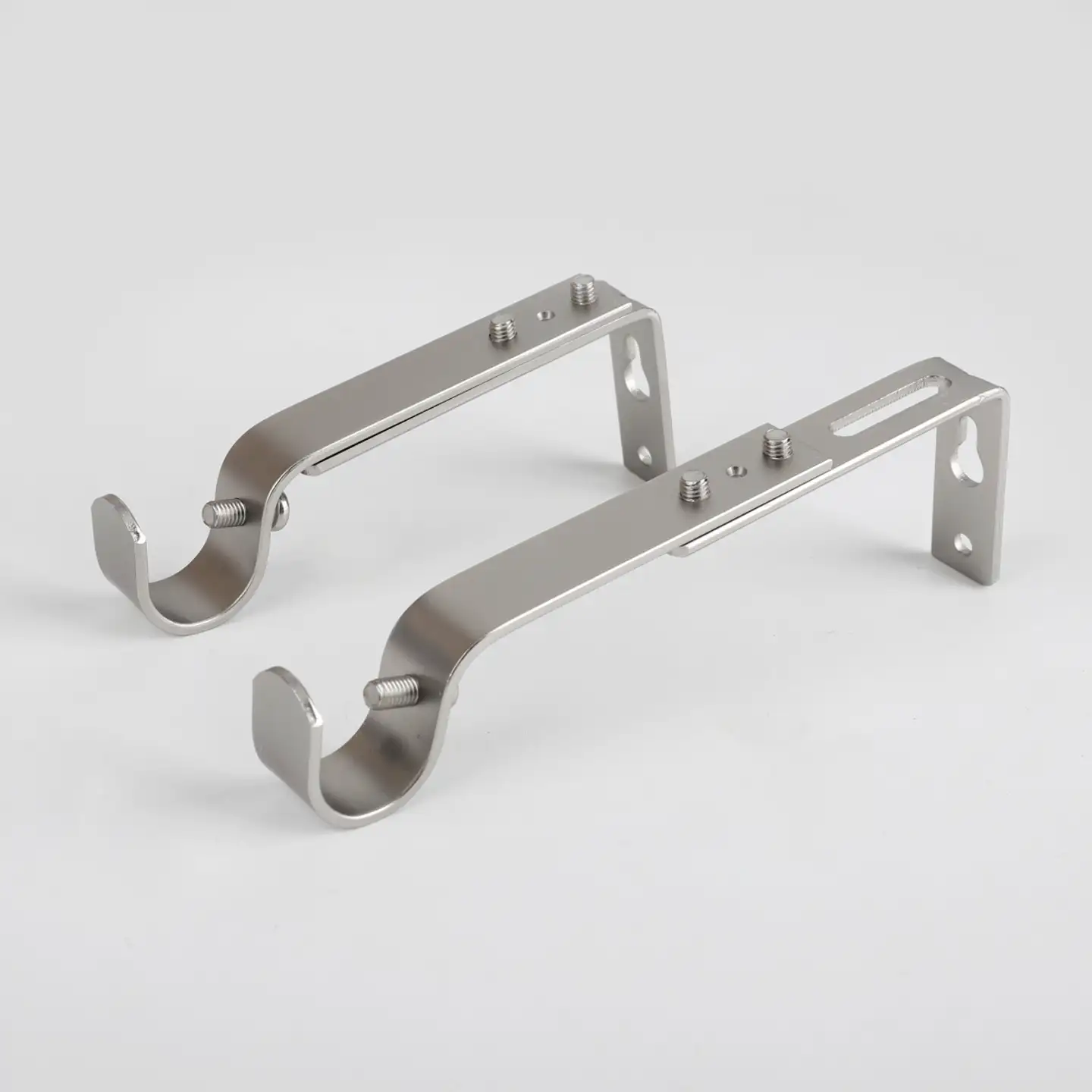 Ihanin verhotangon kannakkeet teräs 19mm 2kpl/pss - 1