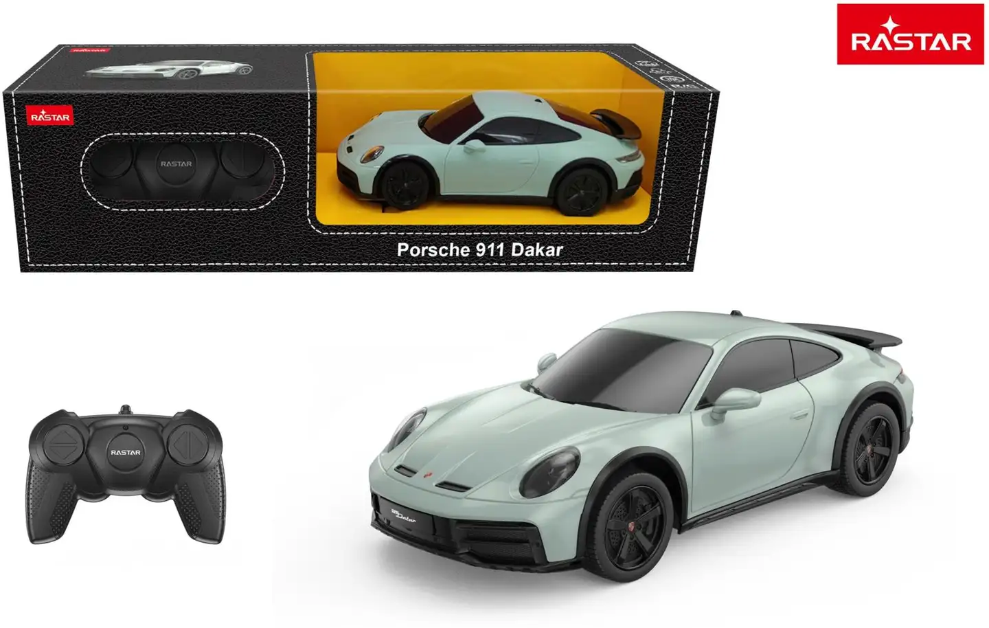 Rastar RC-auto 1:24 Porsche 911 Dakar - 2