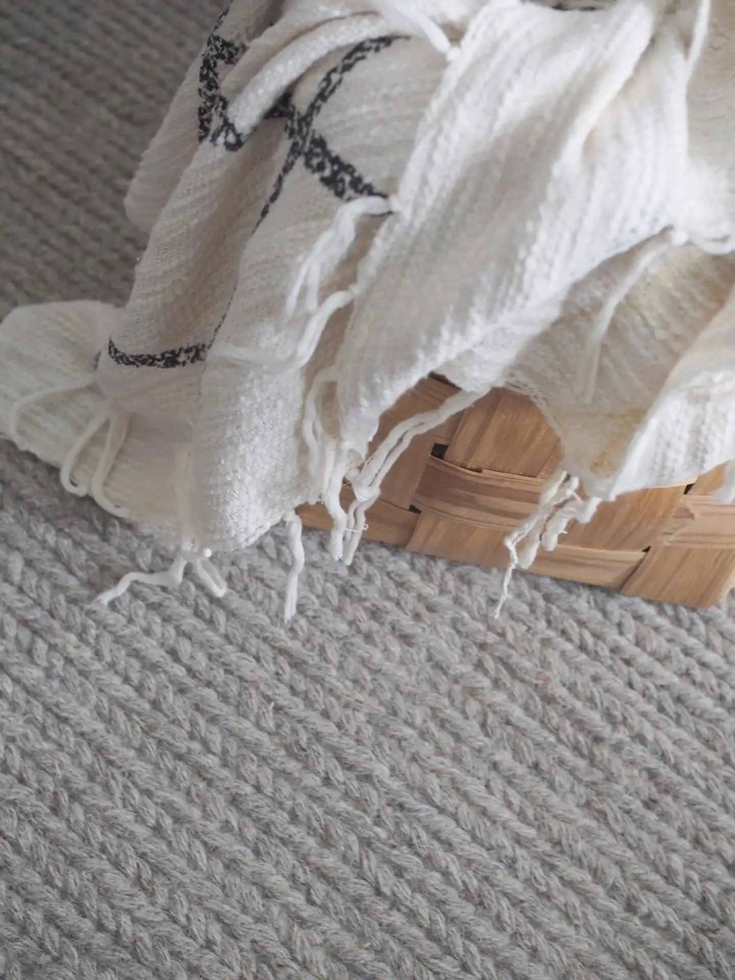 NOKOHOME Villamatto Anna 240x340 cm vaaleanharmaa - 5