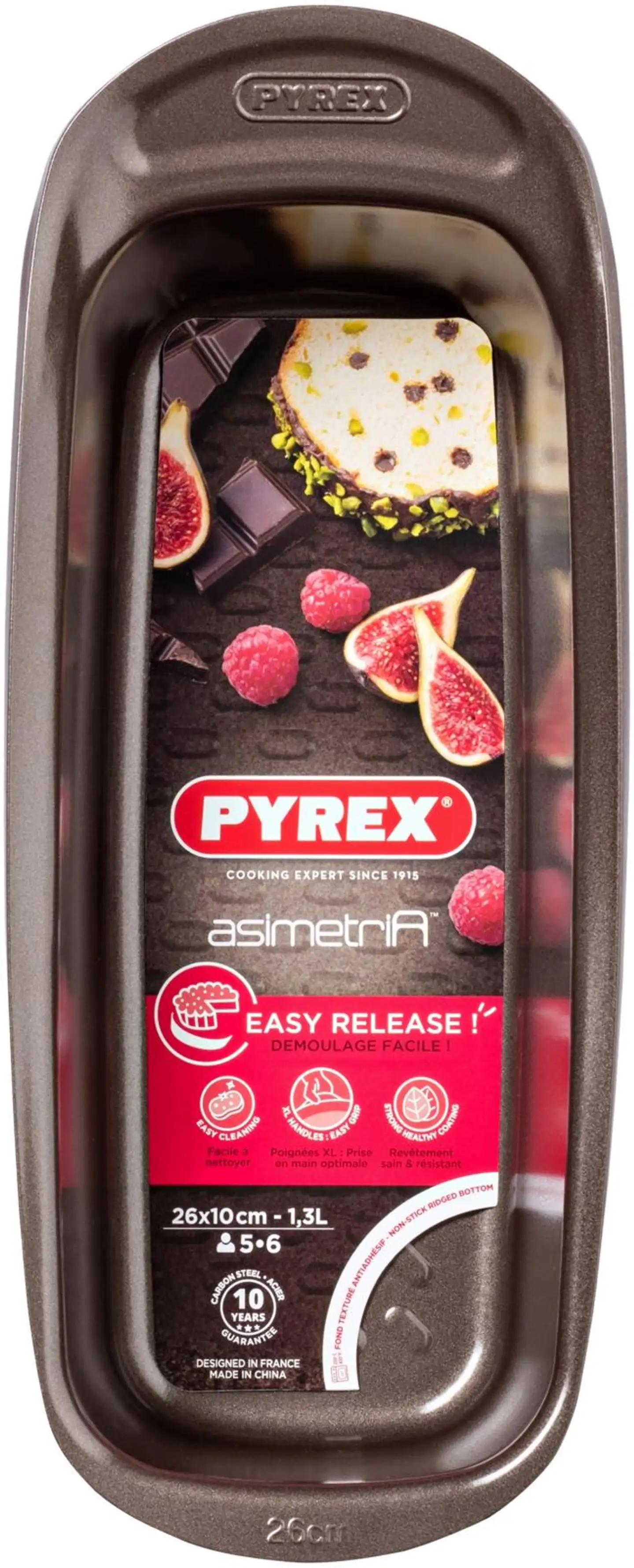 Pyrex Asimetria leipävuoka 26cm - 1