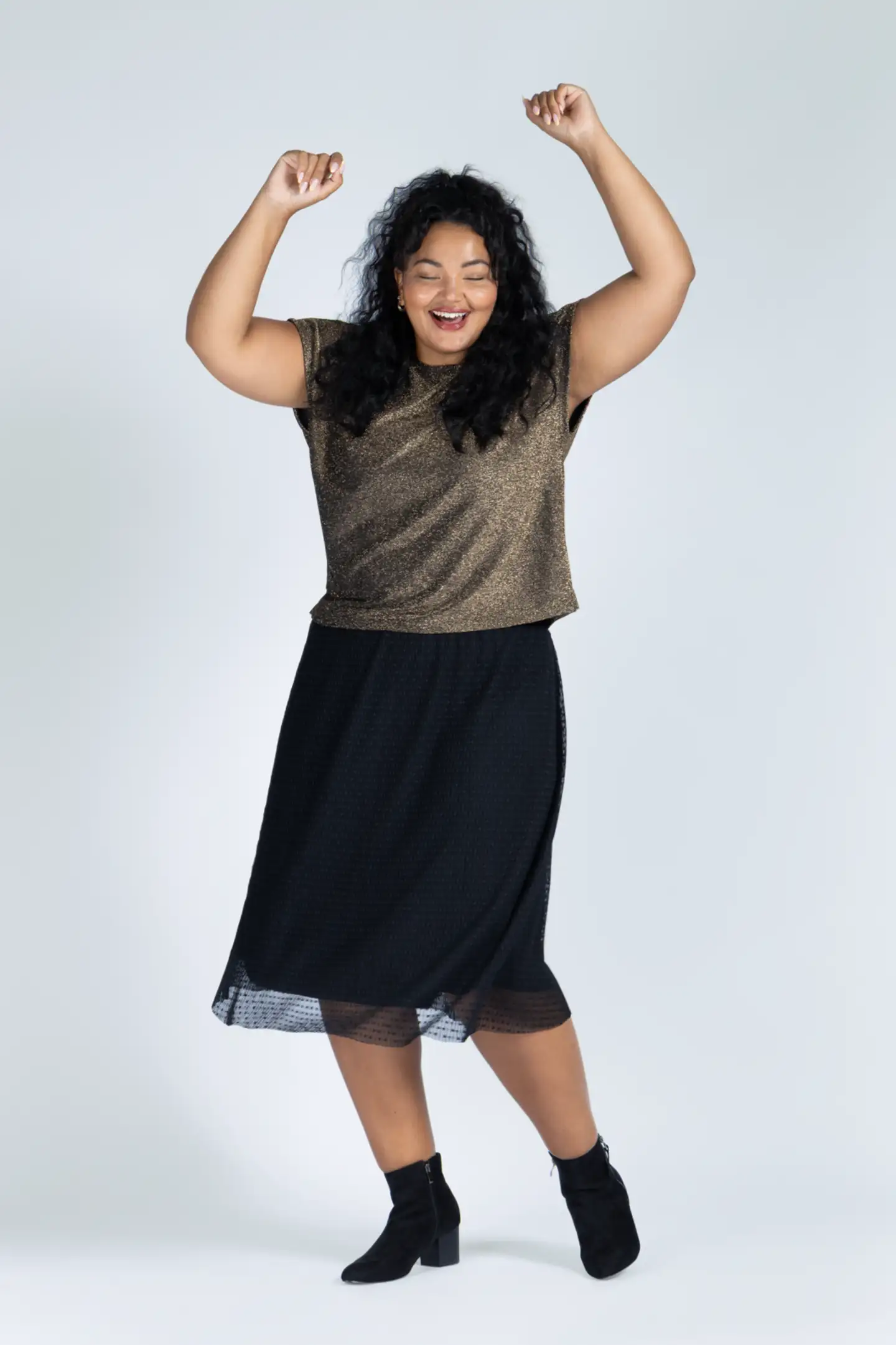 House naisten juhlatoppi 213HP40551, D-mitoitus - Bronze - 7