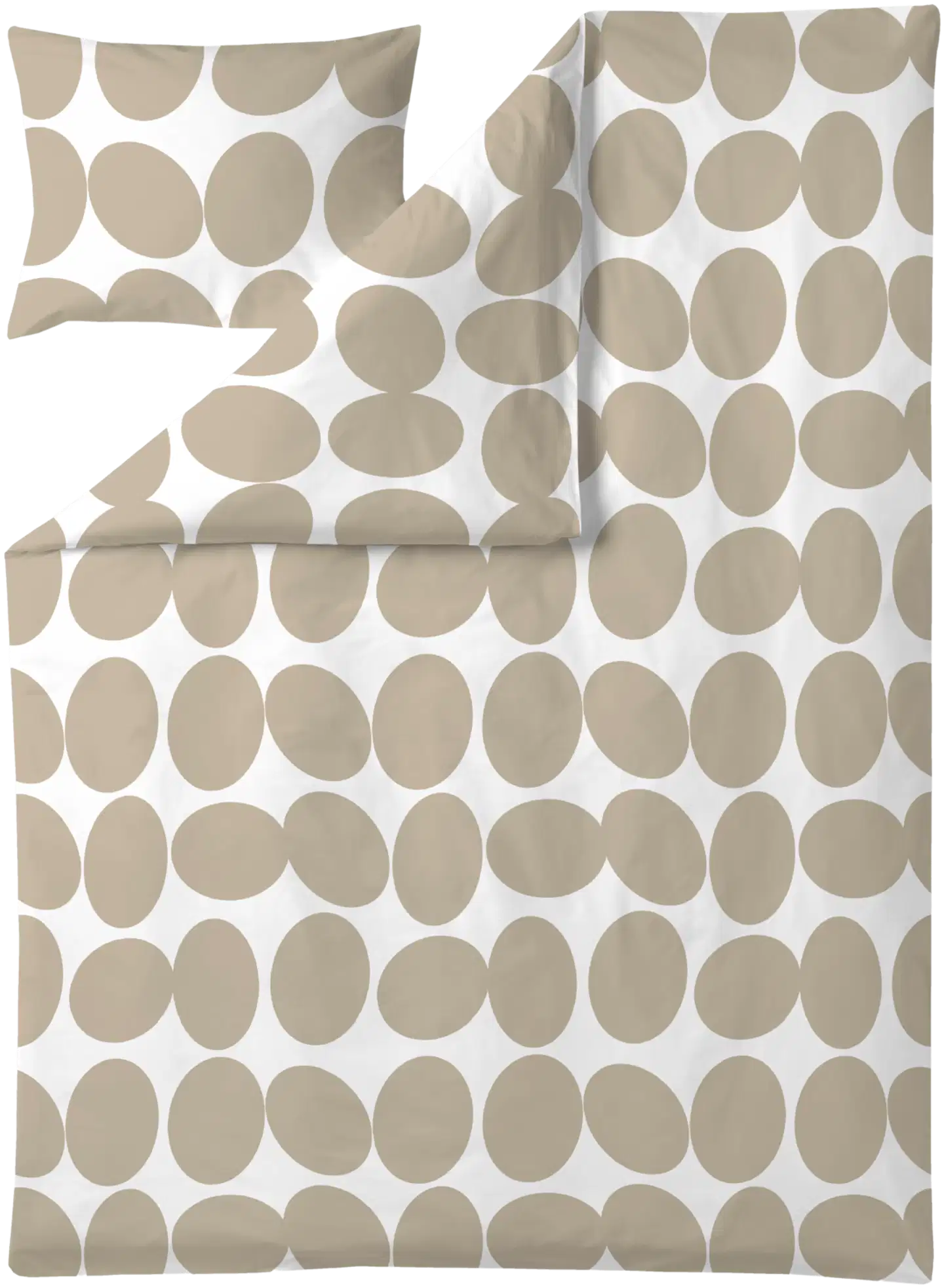 Finlayson pussilakanasetti POP 150x210 cm beige/valkoinen