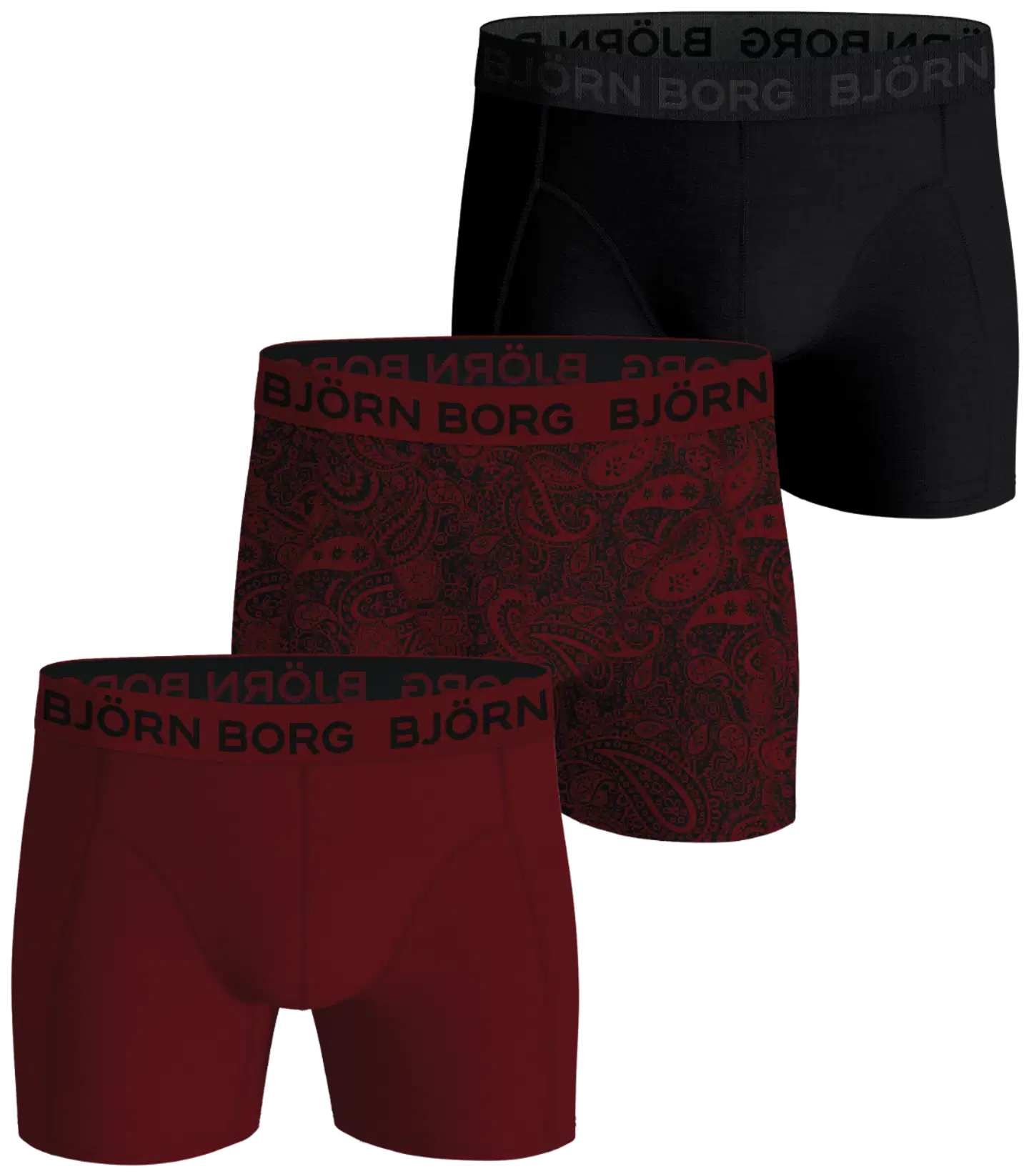 Björn Borg miesten cotton bokserit 3-pack 10006311 - MULTIPACK 1