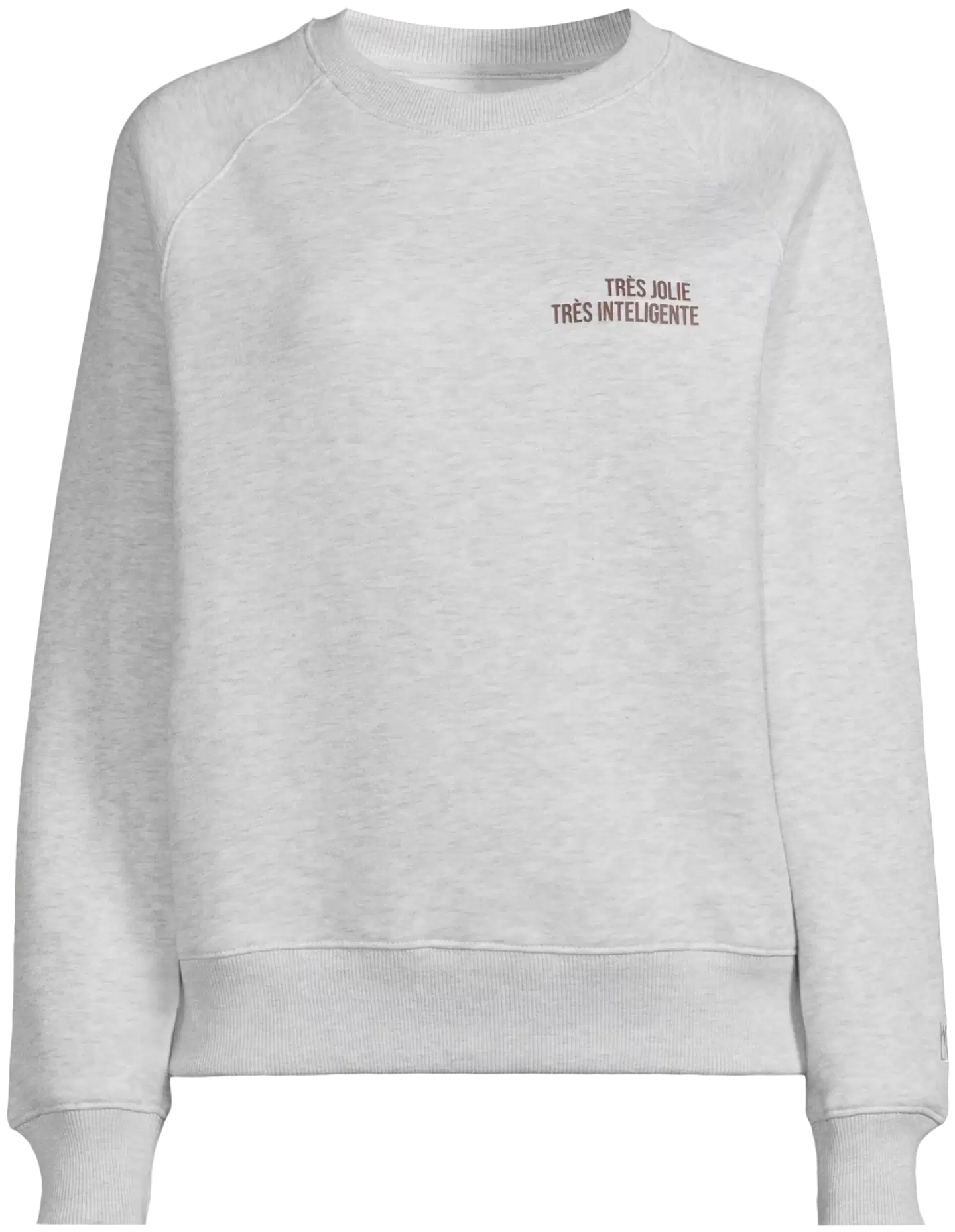 WKLY. naisten collegepusero 213W282692 - Lt. grey mel. - 2