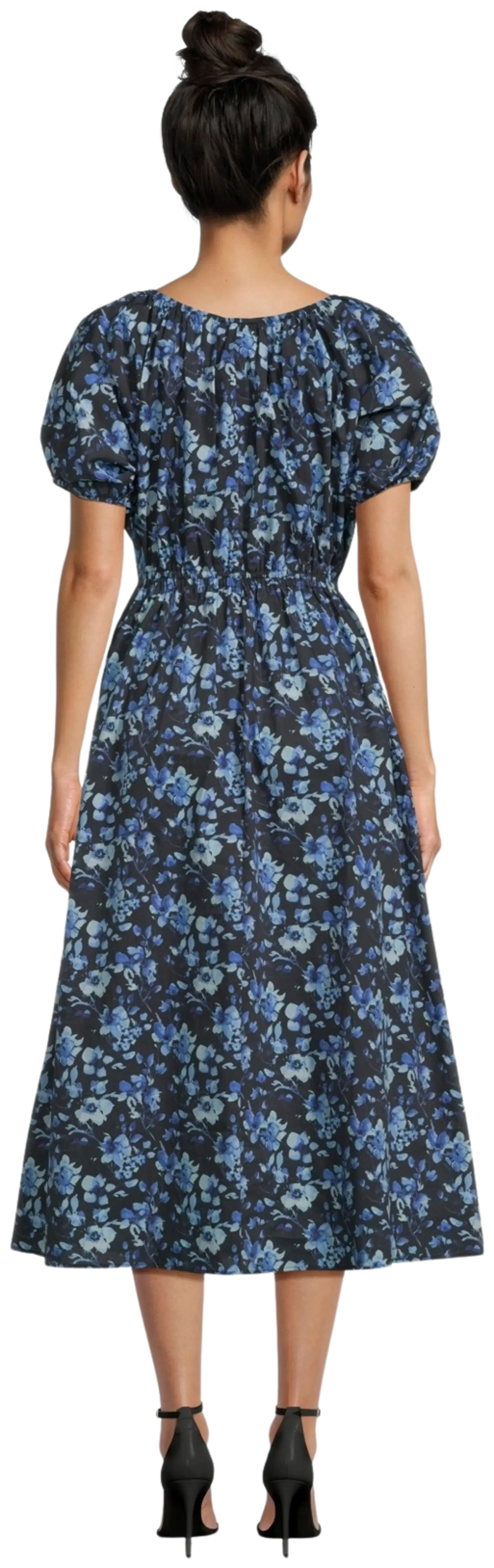 House naisten kesämekko 218H261733 - Black Aop - 3