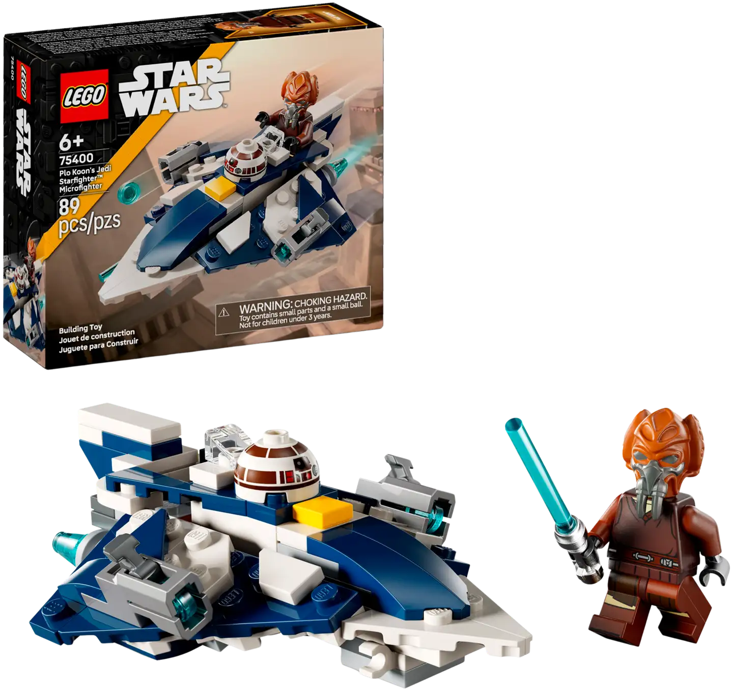 LEGO® Star Wars TM 75400 Plo Koonin Jedi Starfighter™ ‑mikrohävittäjä - 1