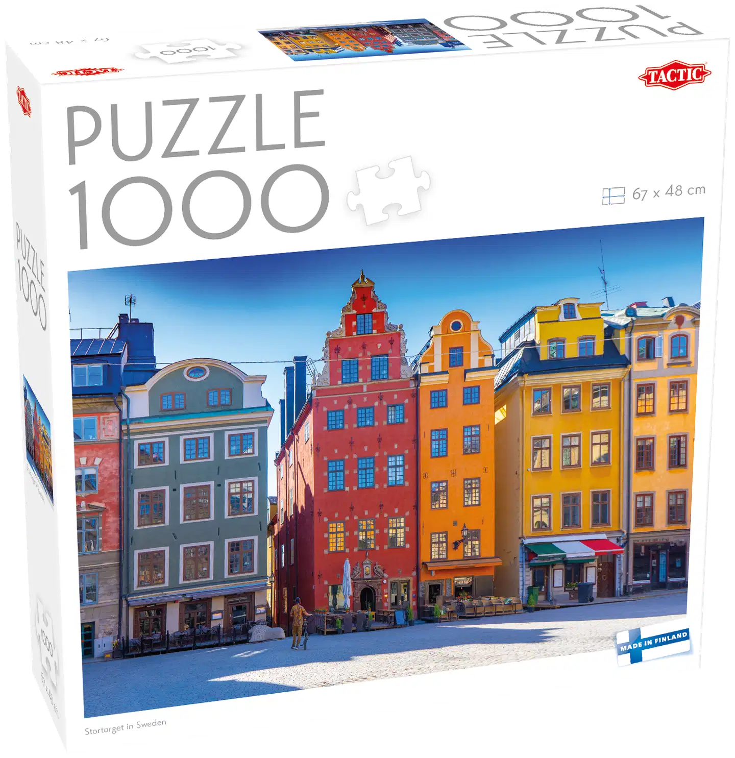 Tactic Palapeli Puzzle Lovers Stortorget in Sweden 1000 palaa - 1