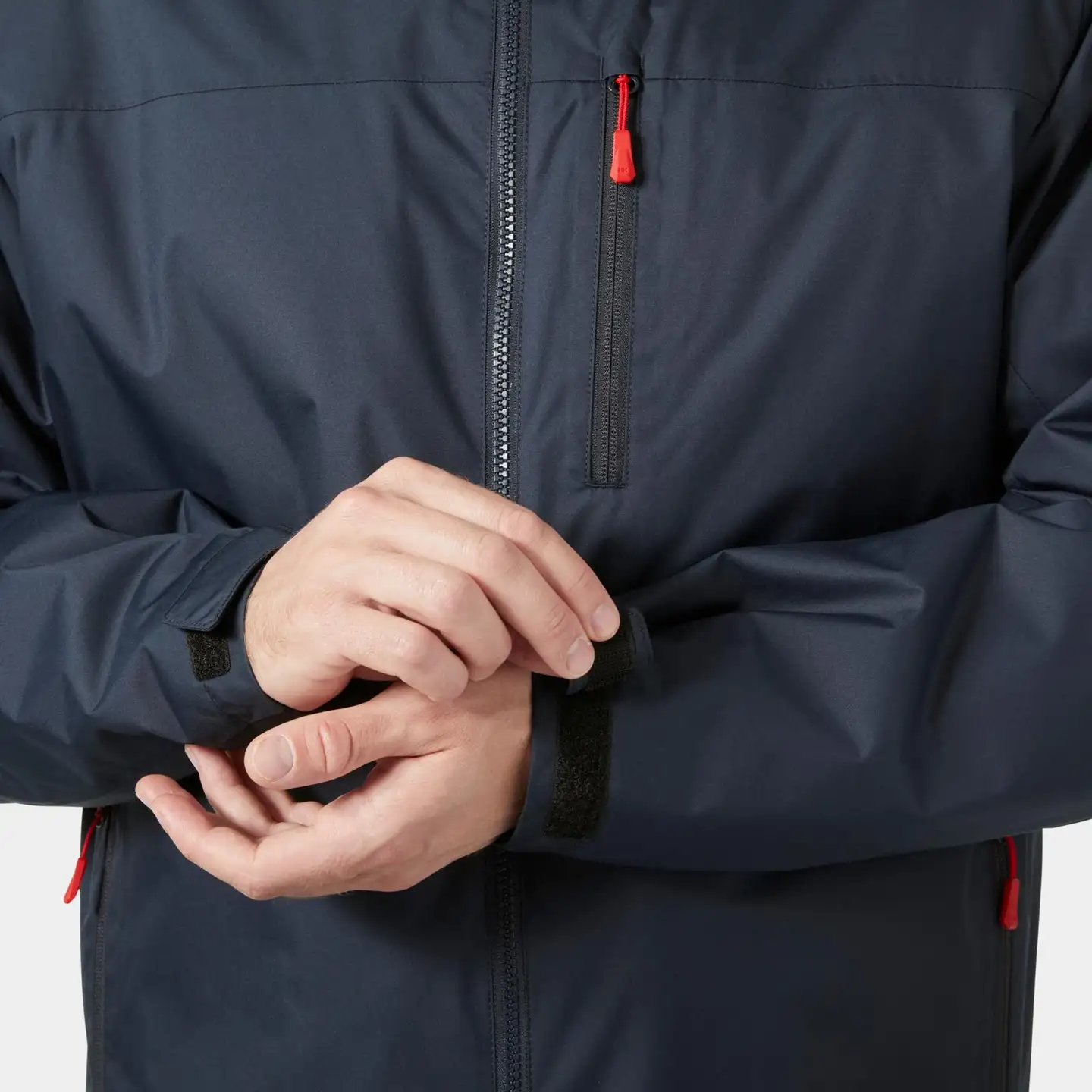 Helly Hansen miesten ulkoilutakki Crew Hooded Pile 34526 - Navy - 7