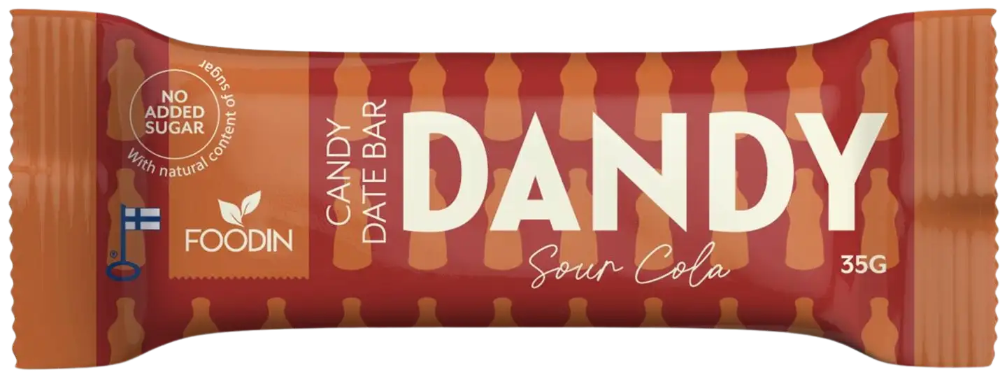 Foodin Dandy Candy Bar, Sour Cola, 35 g