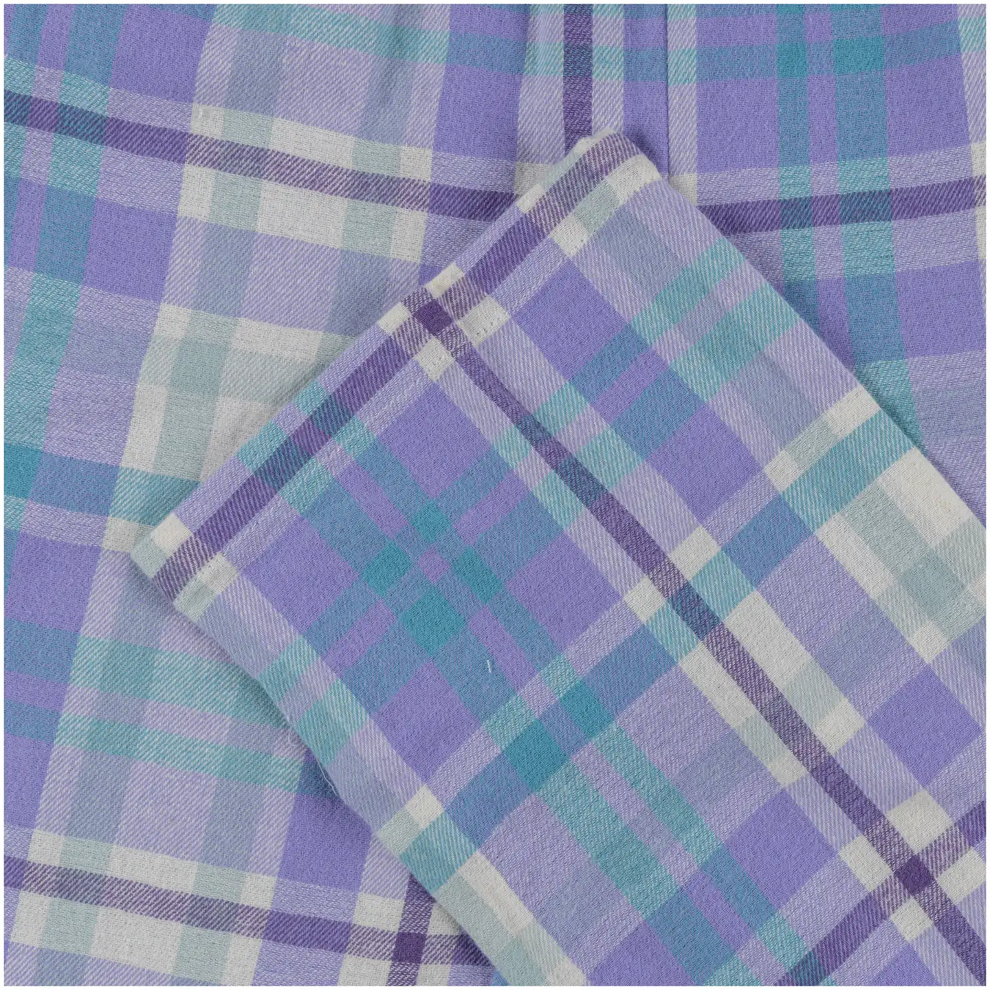 House lasten flanellihousut 232H032604 - LILAVALKOINEN - 3