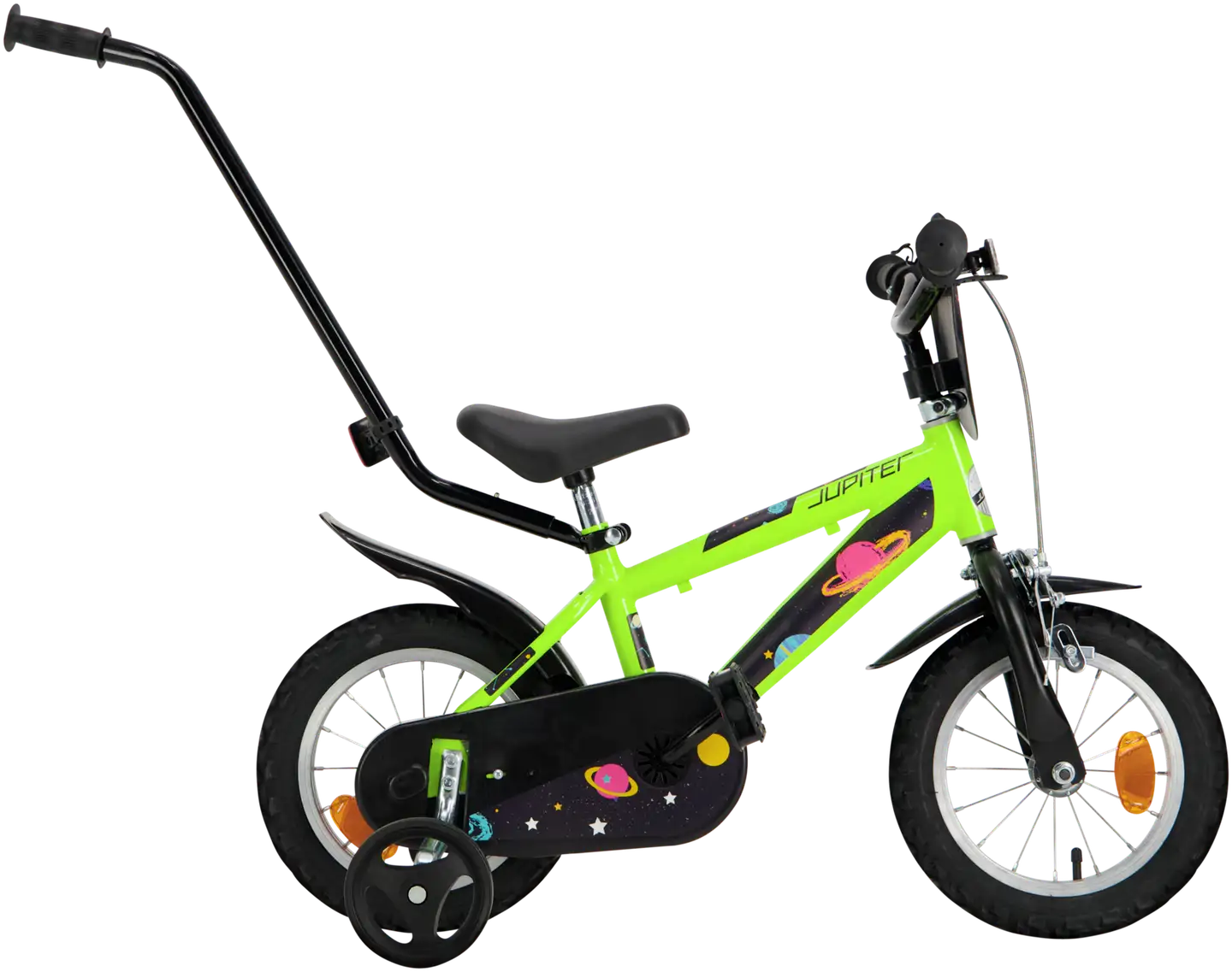 Jupiter Cosmo 12" polkupyörä 1-vaihde runko 23 cm vihreä - 1