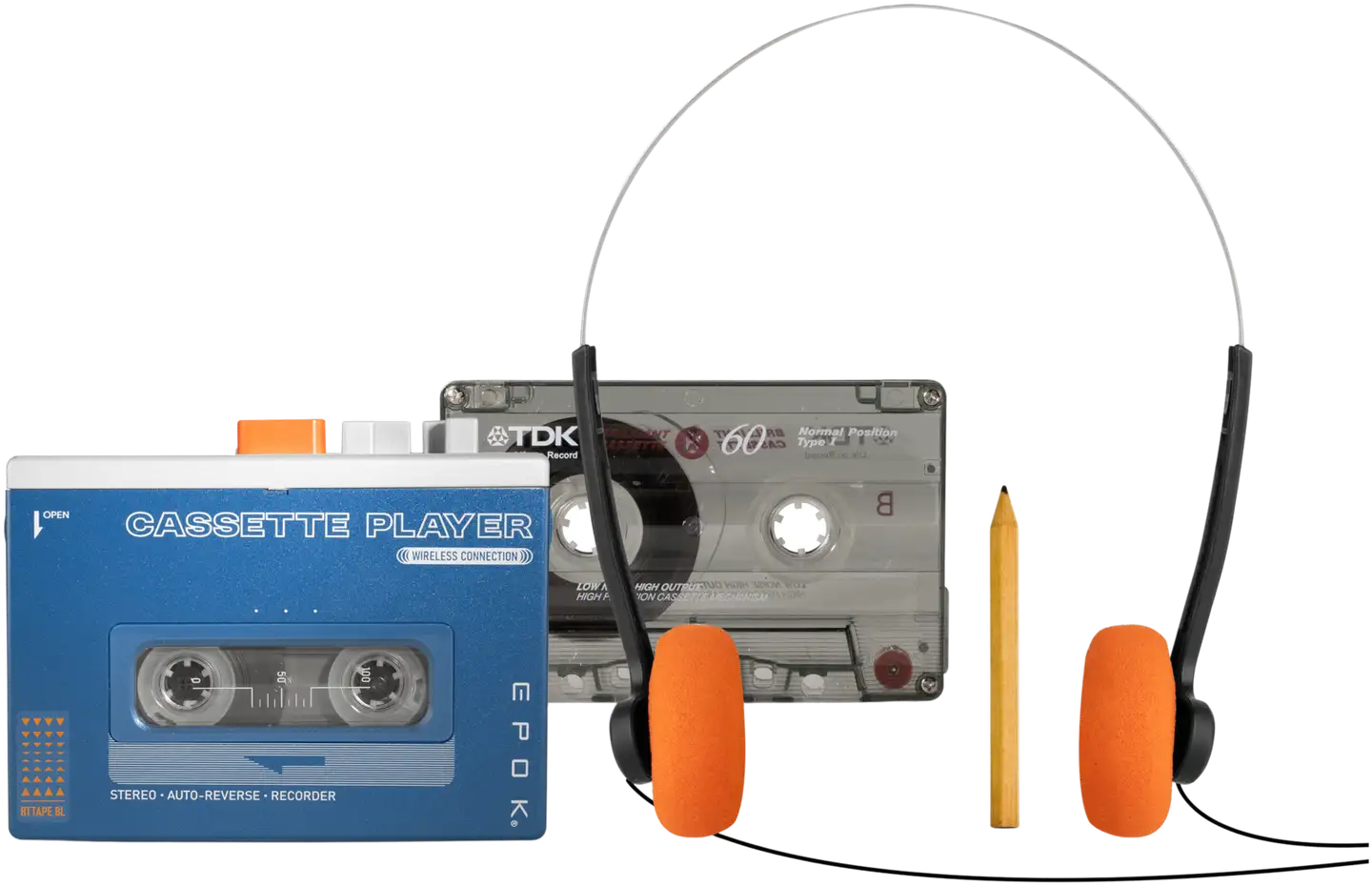 Bigben Epok kannettava kasettisoitin Bluetooth yhteydellä Retro - 2