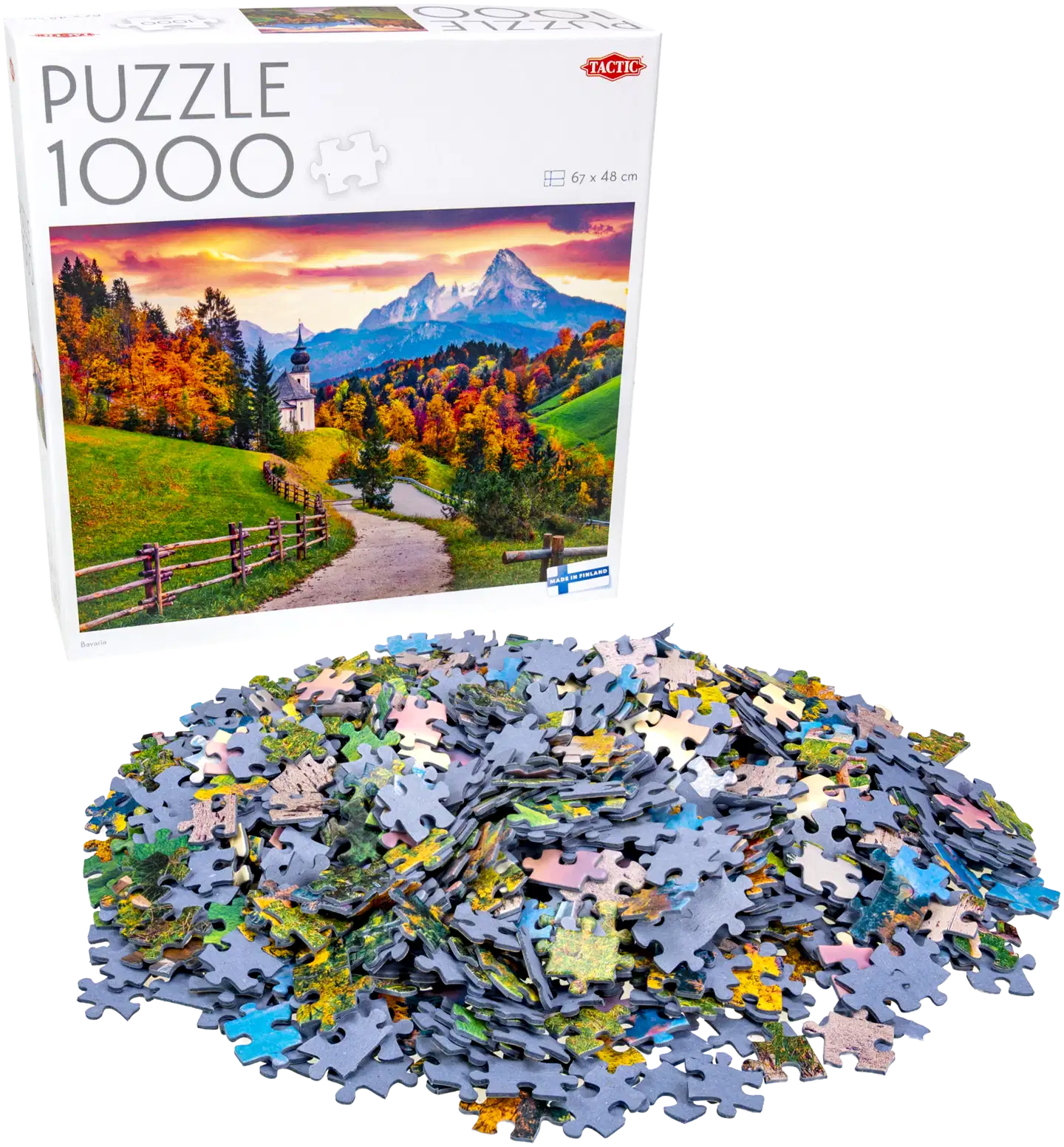 Tactic Palapeli Puzzle Lovers Bavaria 1000 palaa - 2