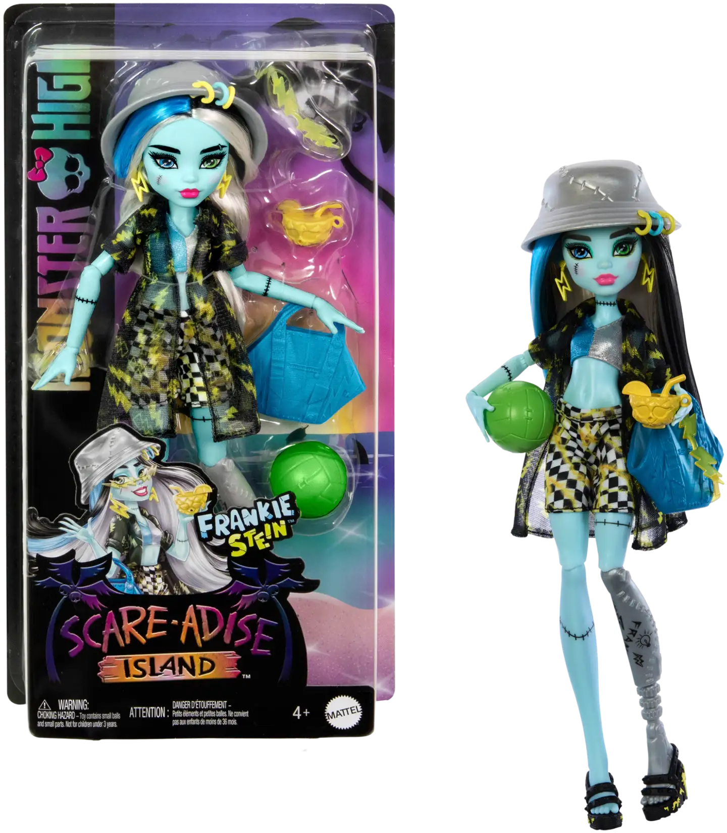 Monster High Scareadise Frankie -muotinukke - 1