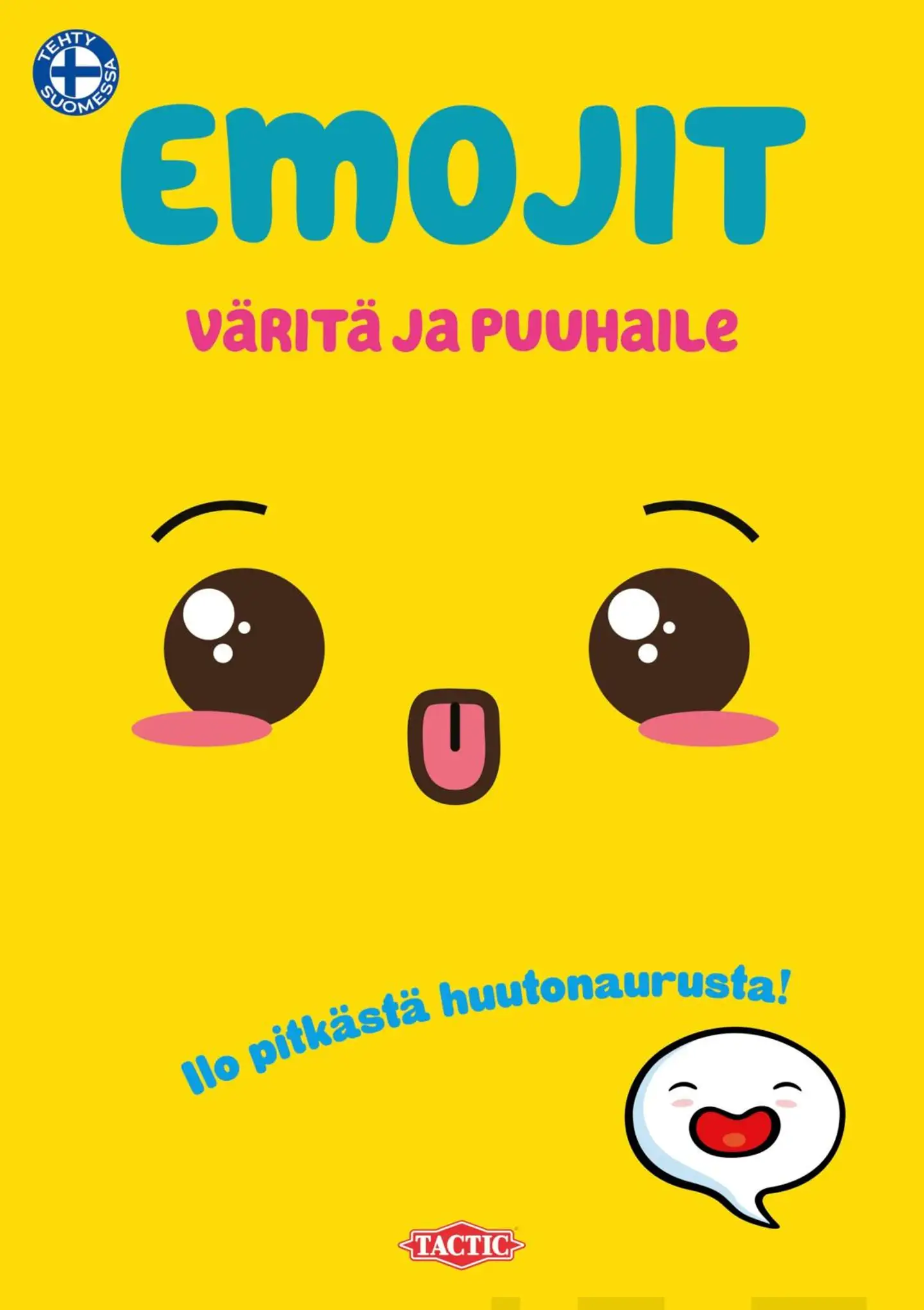 Emojit - väritä ja puuhaile - Ilo pitkästä huutonaurusta!