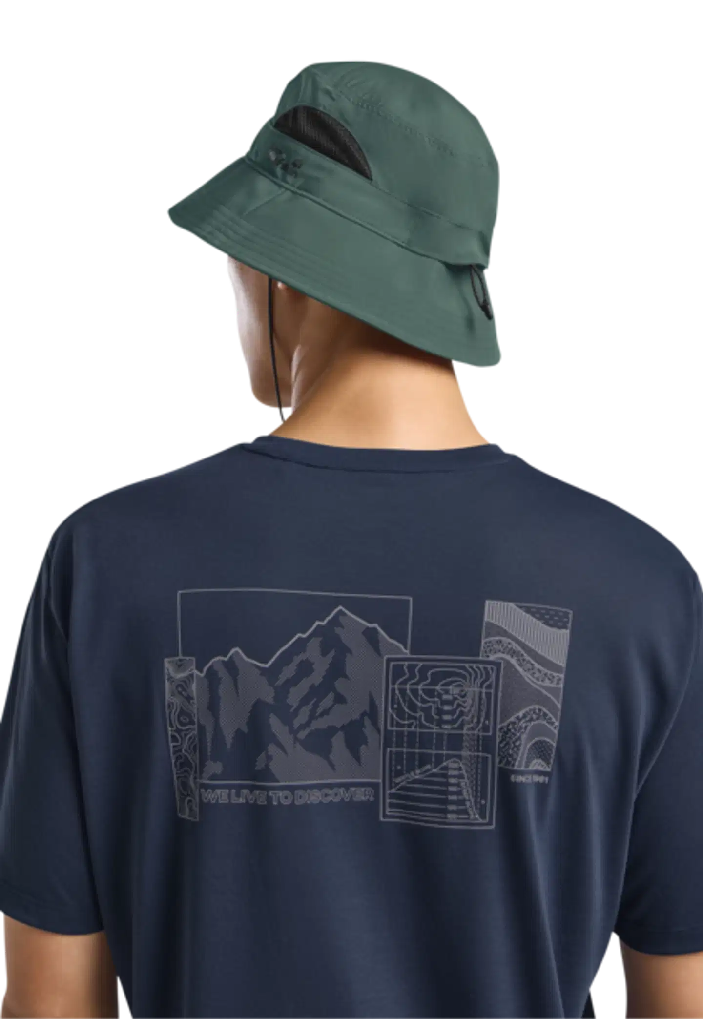 Jack Wolfskin hattu Vent Bucket Hat - sago palm - 8