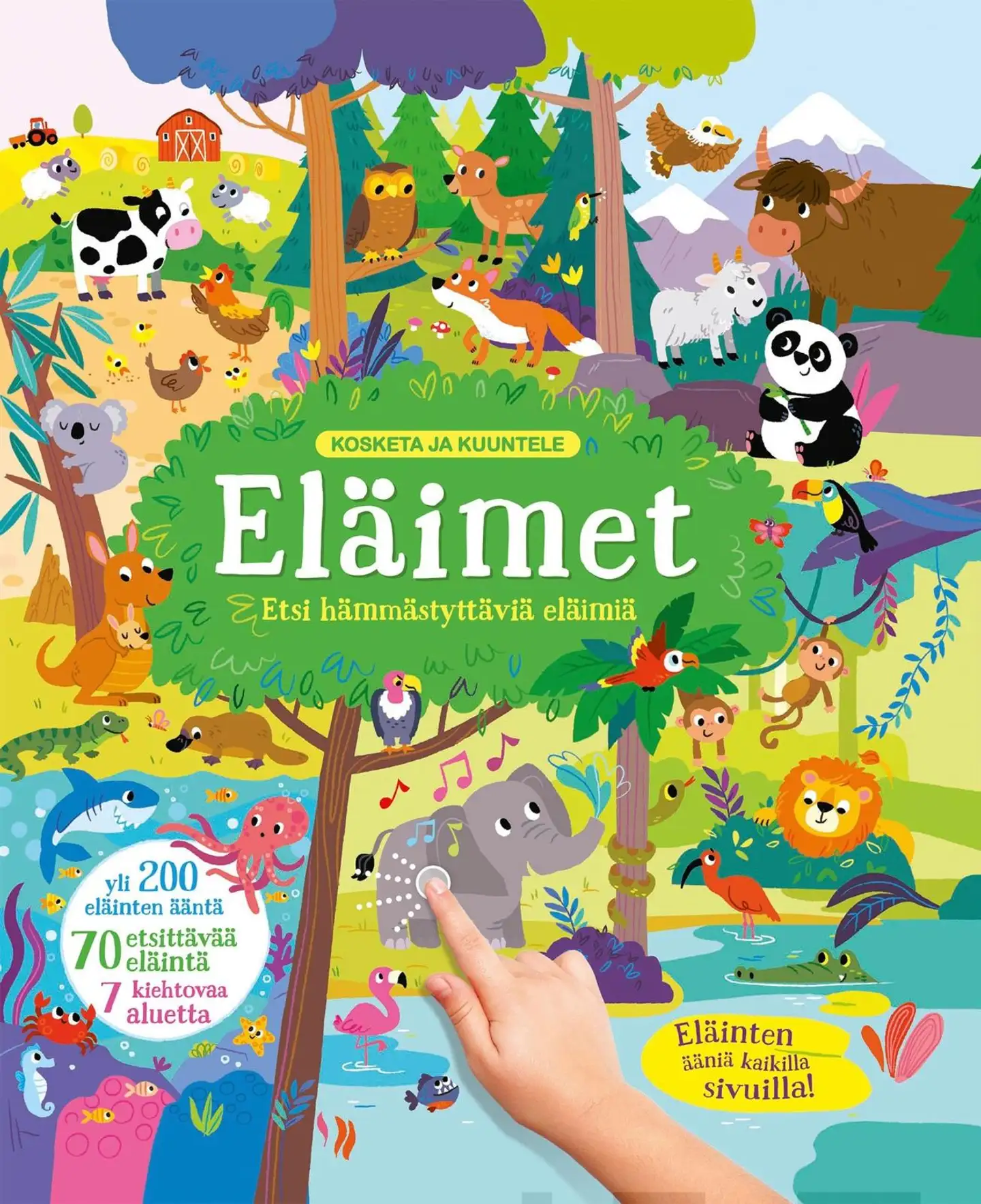 Eläimet - Etsi hämmästyttäviä eläimiä -  Yli 200 ääntä!