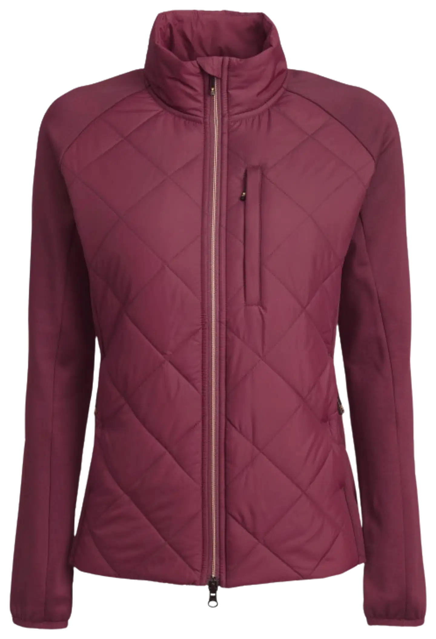 Wahlsten gedan naisten hybrid takki - CHERRY - 1