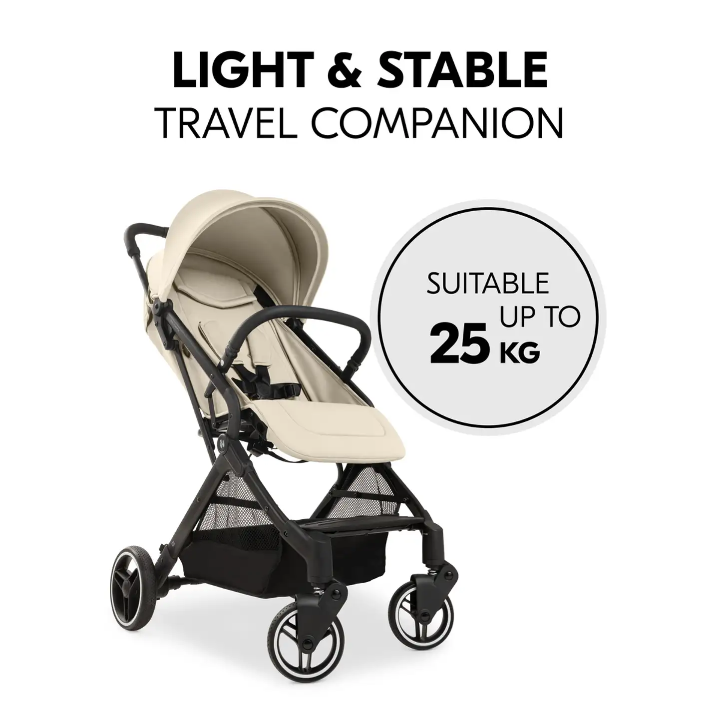 Hauck rattaat Travel N Care Plus vanilja - 13