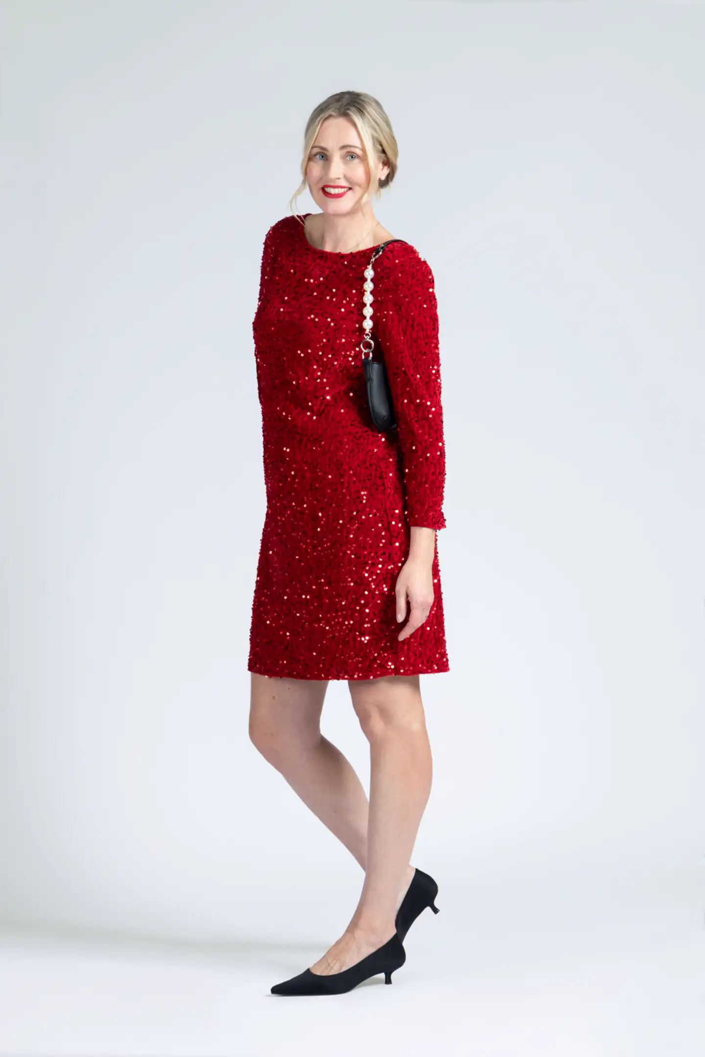 NOW Classic naisten paljettimekko 126261 - Sequins - 6