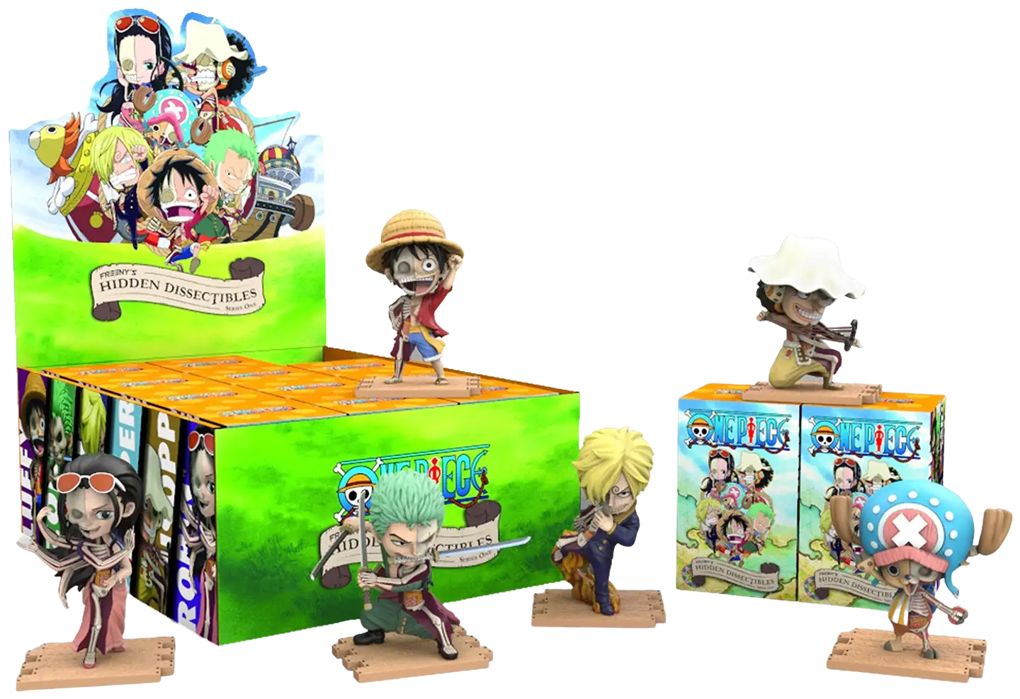 Mighty Jaxx keräilyhahmo Freeny's Hidden  One Piece Series 1 - 1