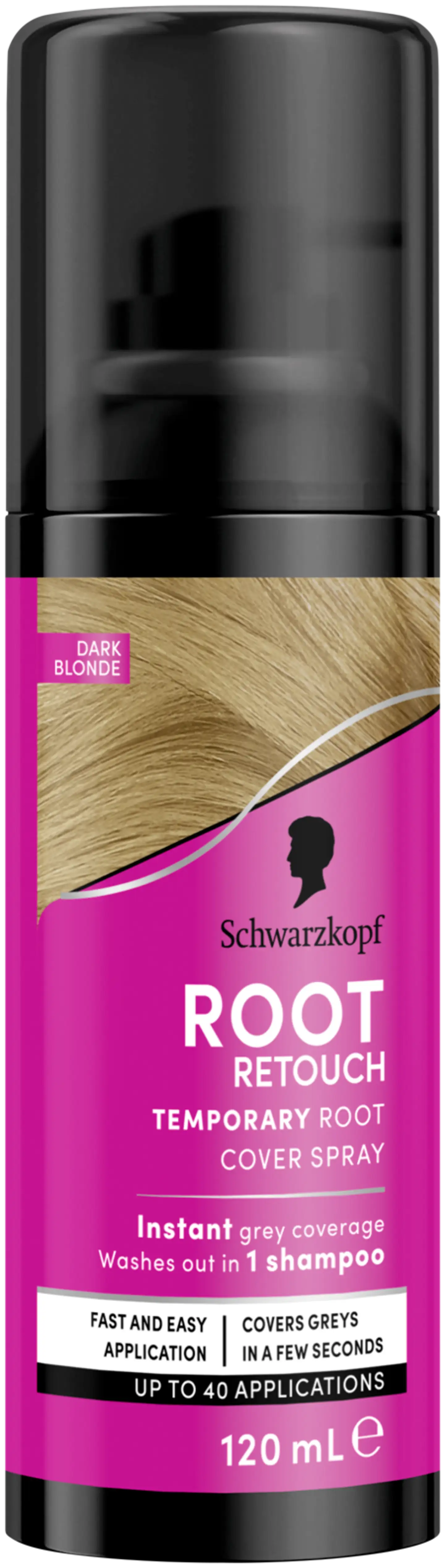 Schwarzkopf Root Retoucher 120 ml Dark Blonde hiusväri