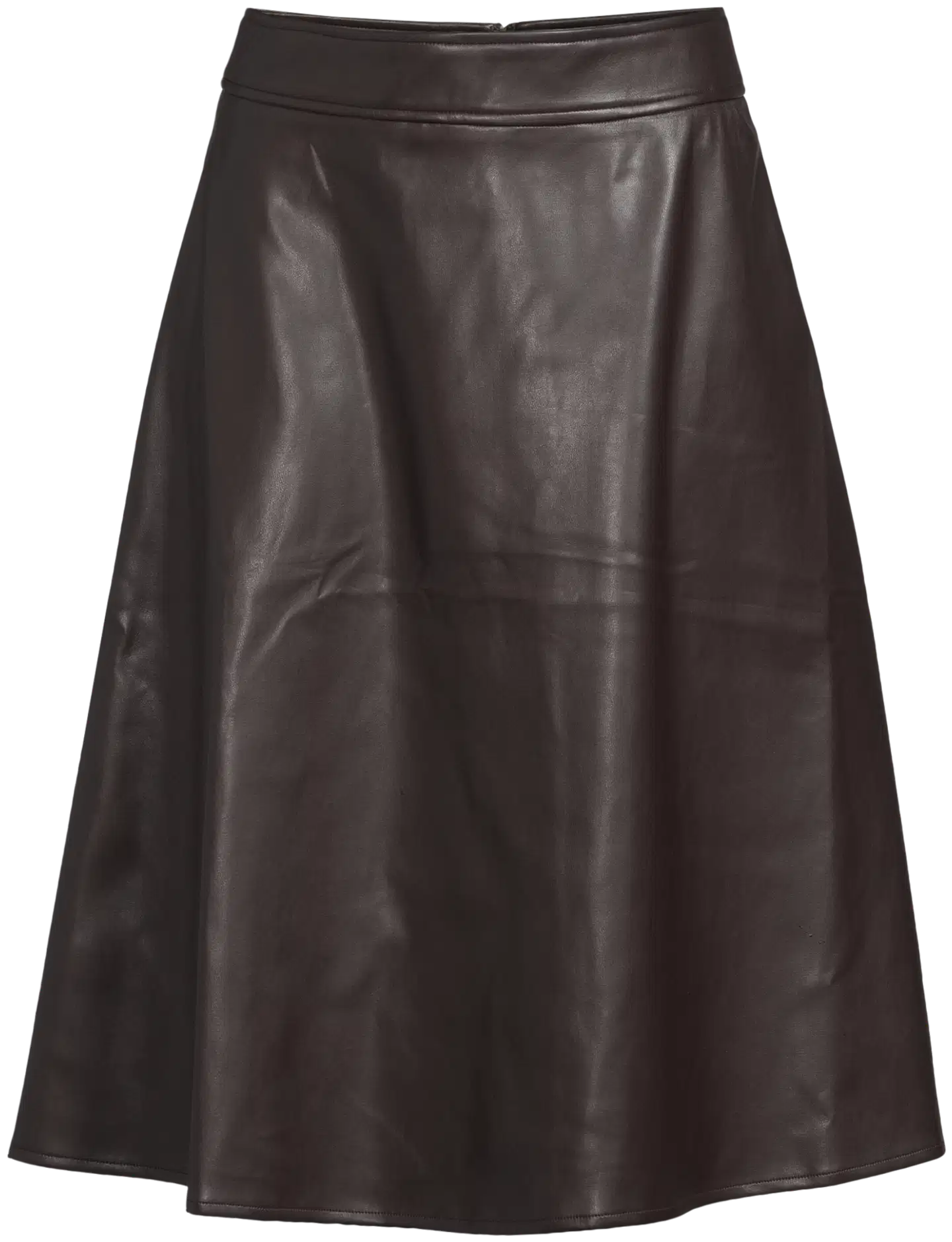 House naisten tekonahkahame 221H263309 - brown - 2