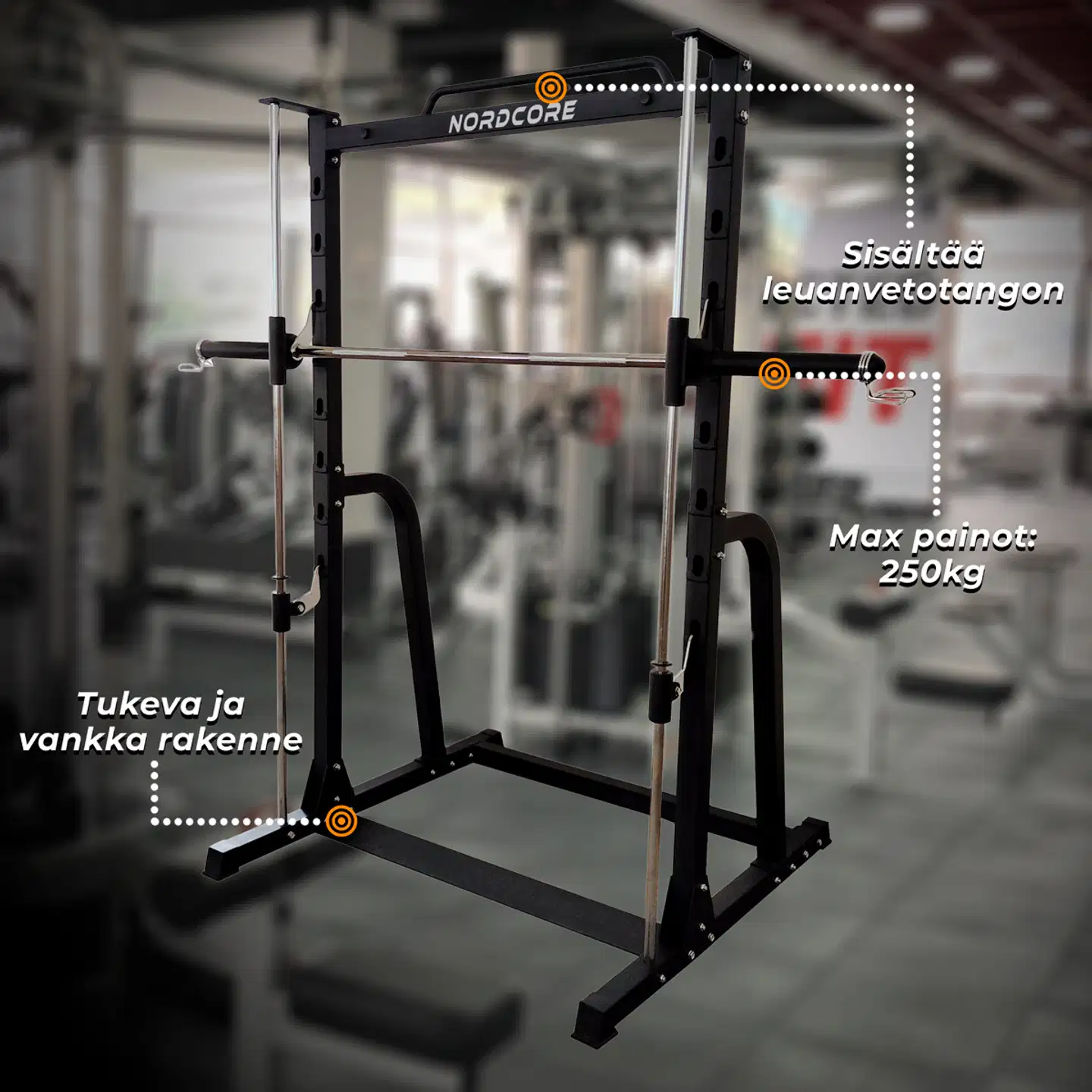 Core Smith laite half rack Kyykkyteline - 4