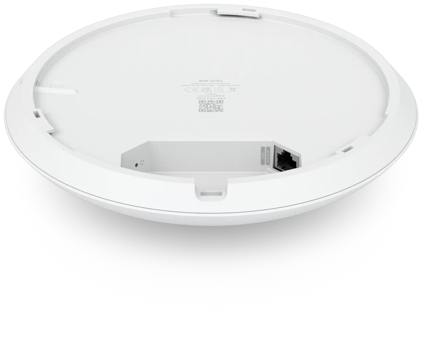 Ubiquiti kattoon asennettava WiFi 7 -tukiasema 6 GHz -tuella ja 2.5 GbE uplink U7-Pro - 6